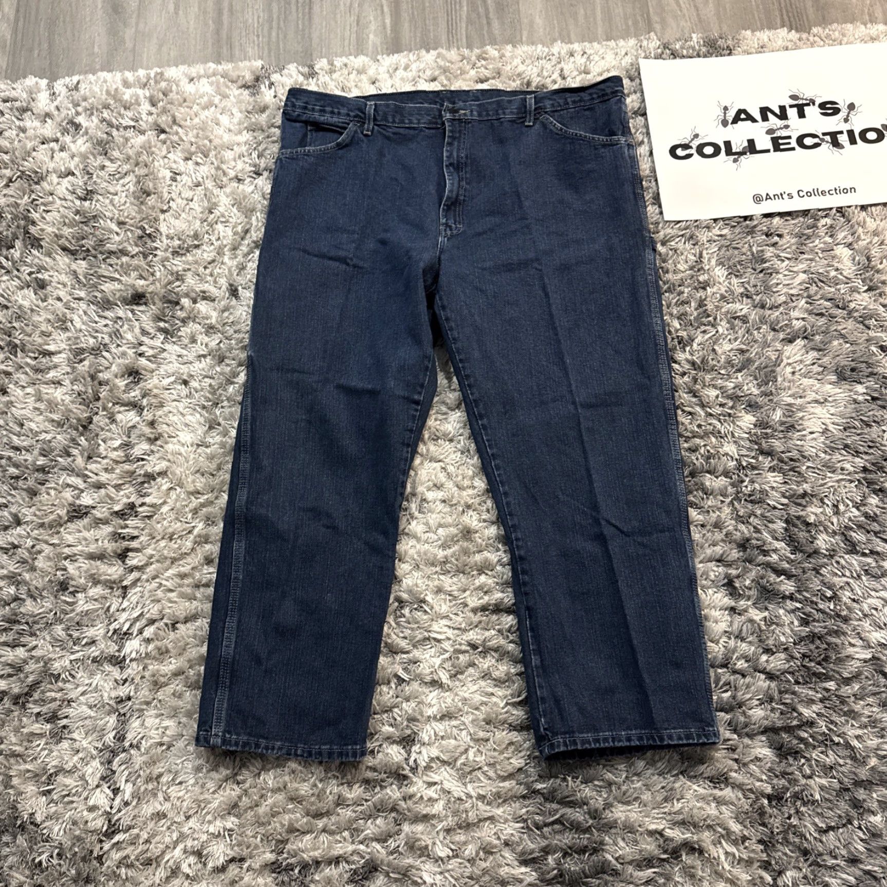 Dickies VINTAGE Dickies Jeans Blue 90s Carpenter Workwear Baggy Men’s 44x30 Size 44 Inseam 29 Straight Mens Size US 44 / EU 60 - 4 Thumbnail