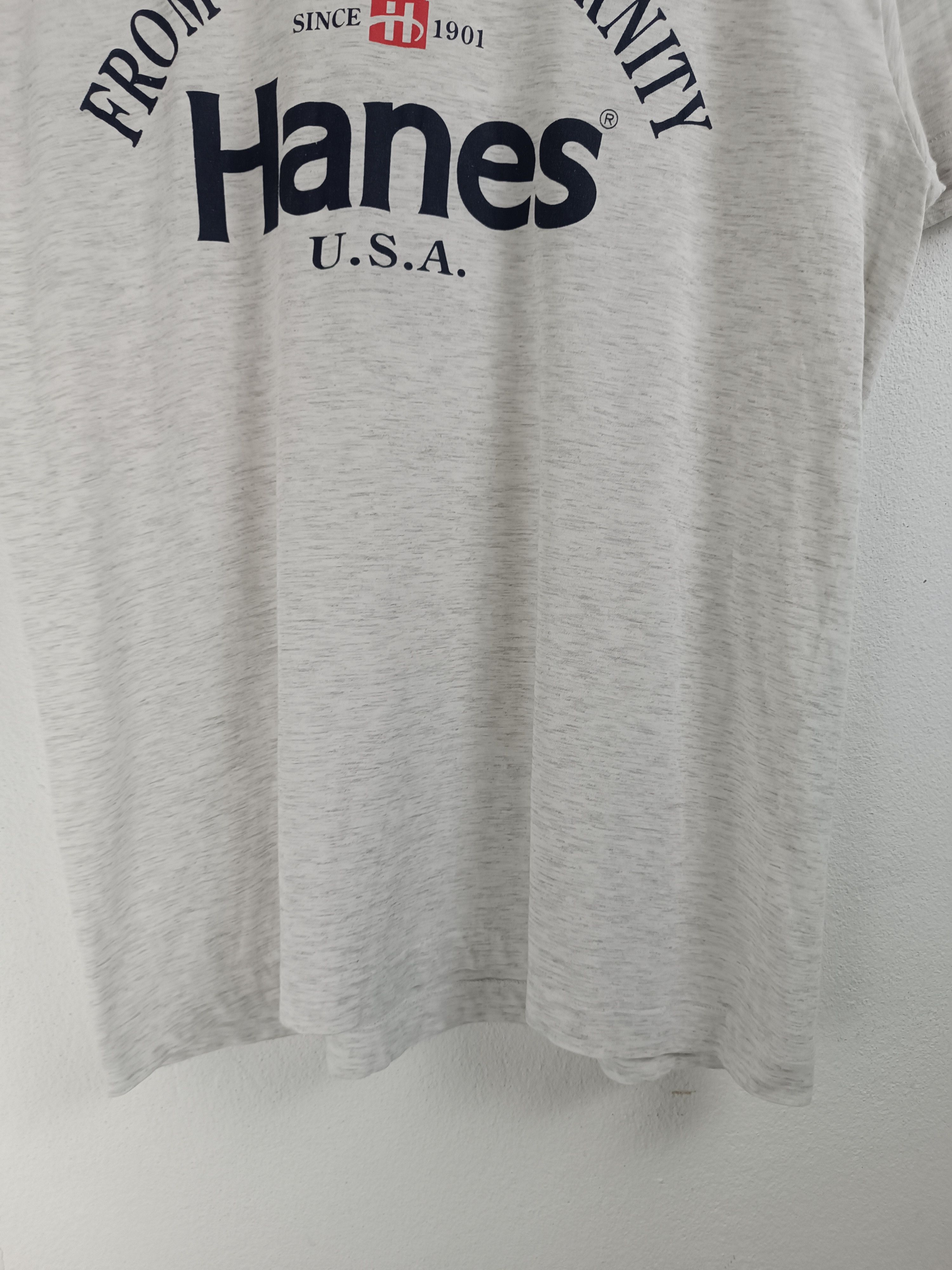 Hanes VINTAGE 90'S DISTRESSED HANES TEE BLANK FOTL ONEITA Size US M / EU 48-50 / 2 - 9 Thumbnail