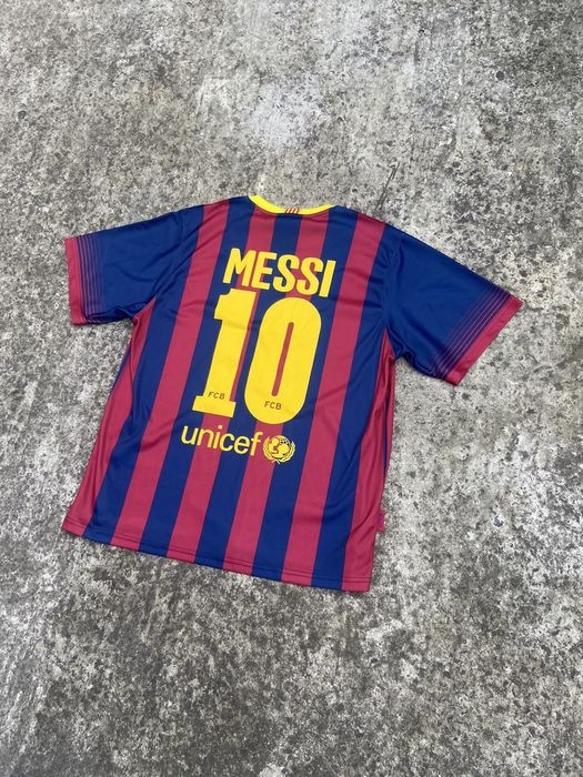 Soccer Jersey Soccer jersey F.C.Barcelona 10 Messi Blokecore Streetwear ...