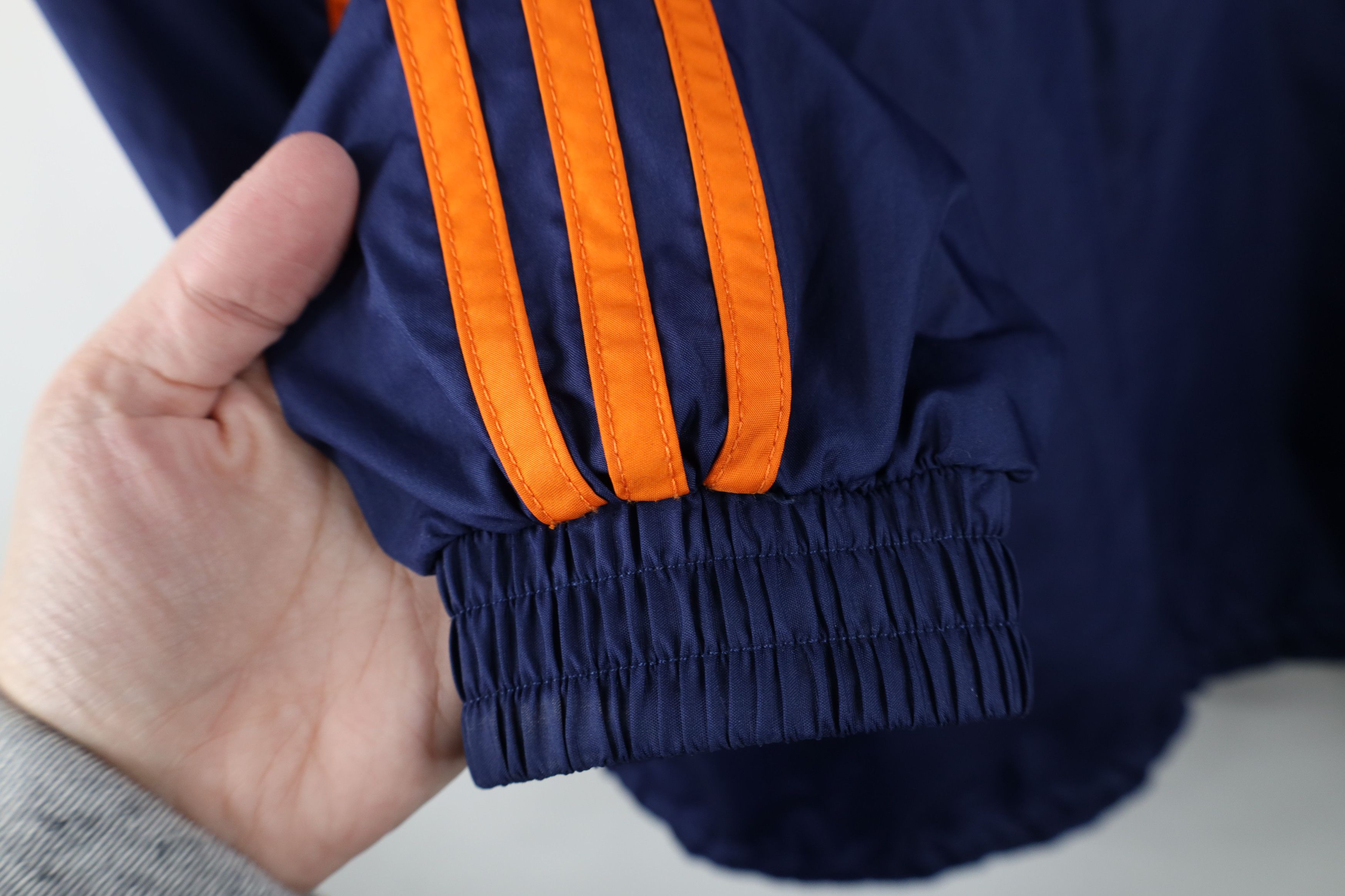 Adidas Vintage 90s Adidas Half Zip Pullover Windbreaker Jacket Size US S / EU 44-46 / 1 - 9 Thumbnail