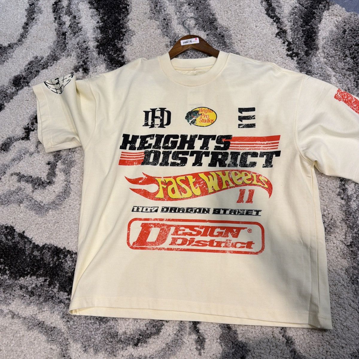 Cape Heights Heights District Graphic Short Sleeve Fast Wheel tee TEE Size US XL / EU 56 / 4 - 1 Thumbnail