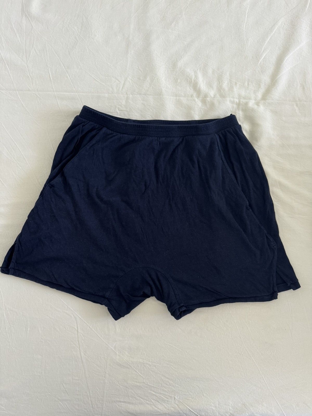 11 By Boris Bidjan Saberi 11 by BBS Black Fleece Soft Shorts Size US 36 / EU 52 - 1 Thumbnail