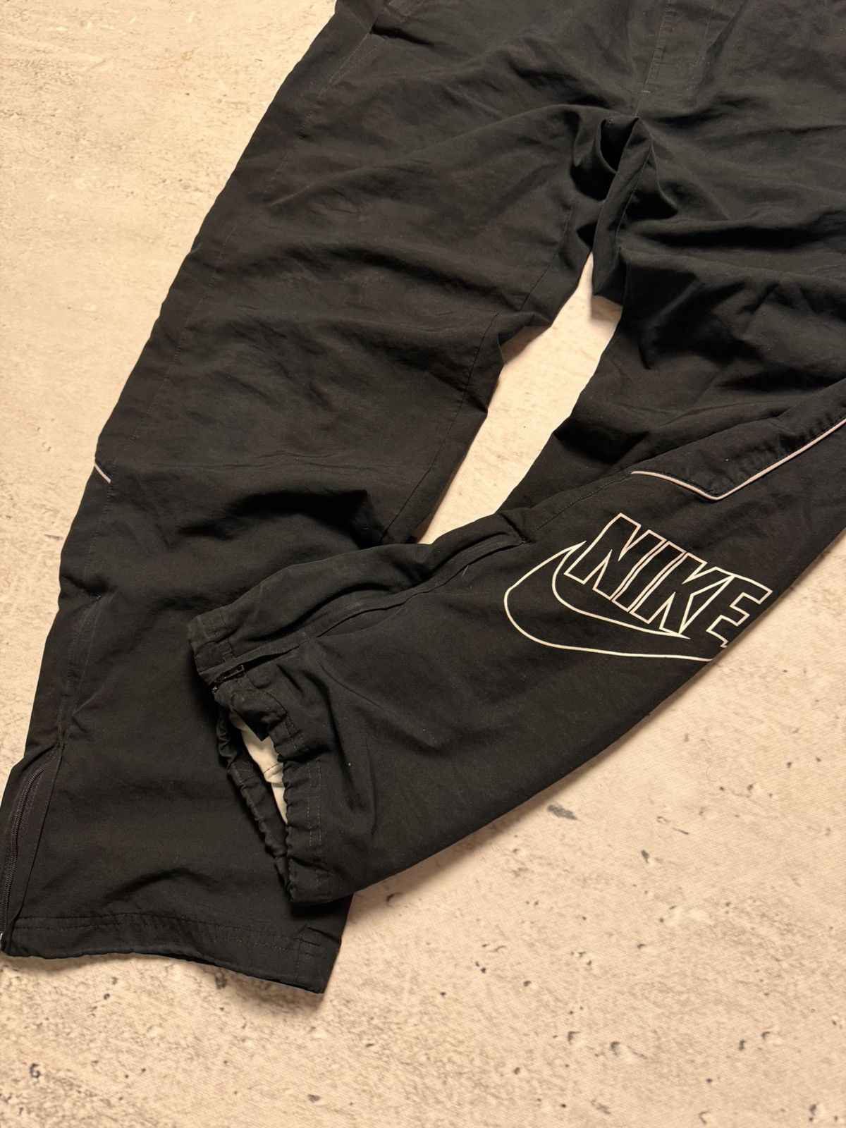 Nike × Vintage NIKE VINTAGE BASIC LOGO OVERSIZE BAGGY PANTS Size US 32 / EU 48 - 3 Thumbnail