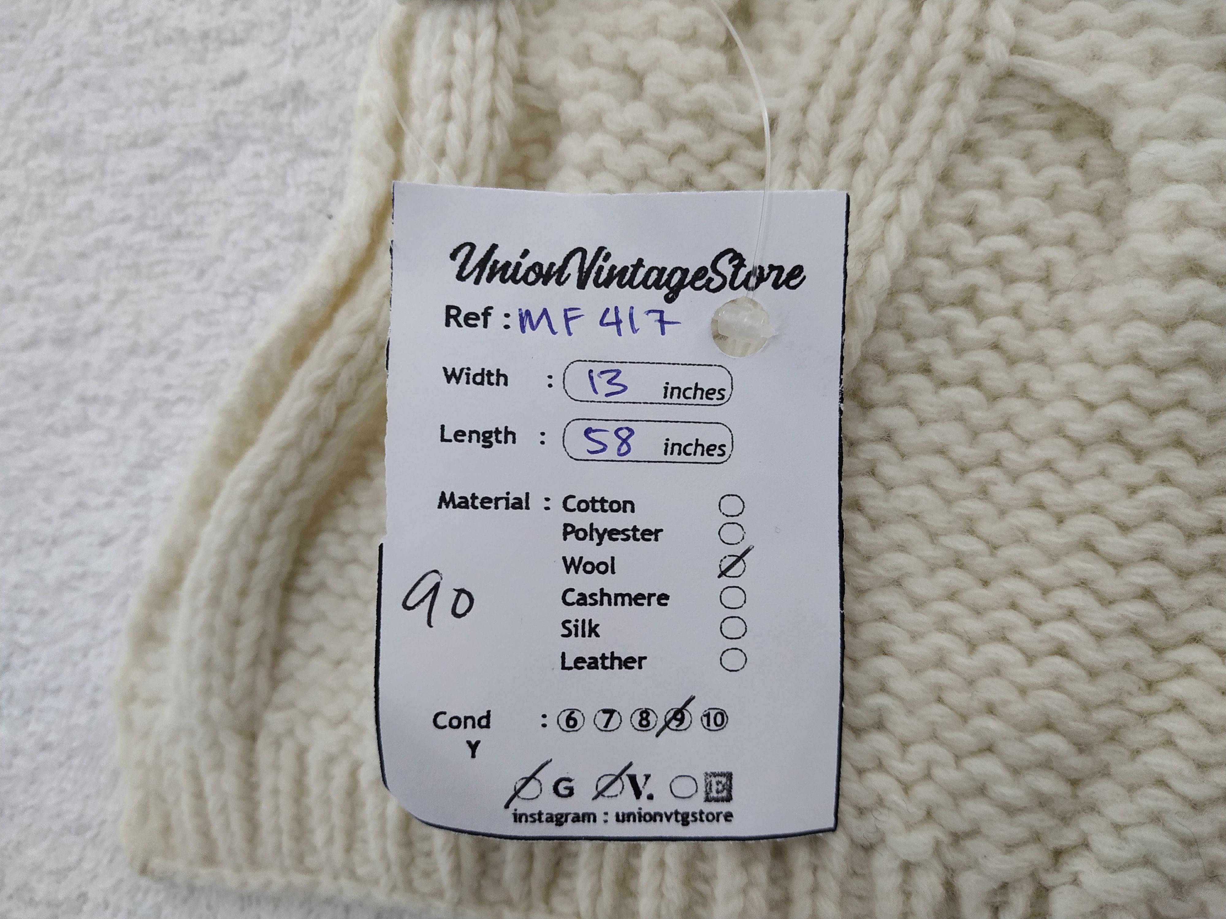 Dirk Bikkembergs Vintage Dirk Bikkembergs Scarf/Muffler/Neckwear MF417 Size ONE SIZE - 7 Thumbnail