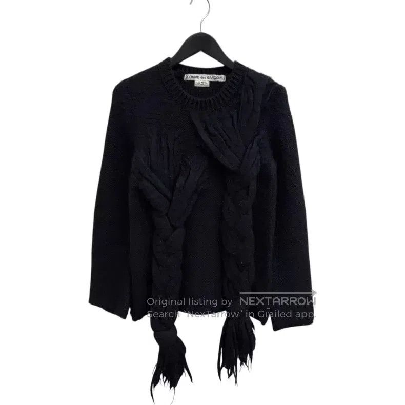 Comme des Garcons Comme des Garcons Braided Knit Sweater Size XS / US 0-2 / IT 36-38 - 1 Thumbnail