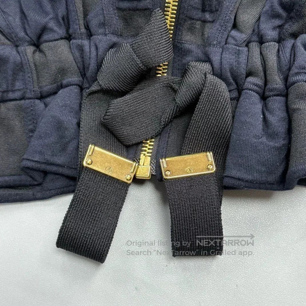 Louis Vuitton LV Blue Monogram Silk Cotton Jacket. Size US L / EU 52-54 / 3 - 7 Thumbnail