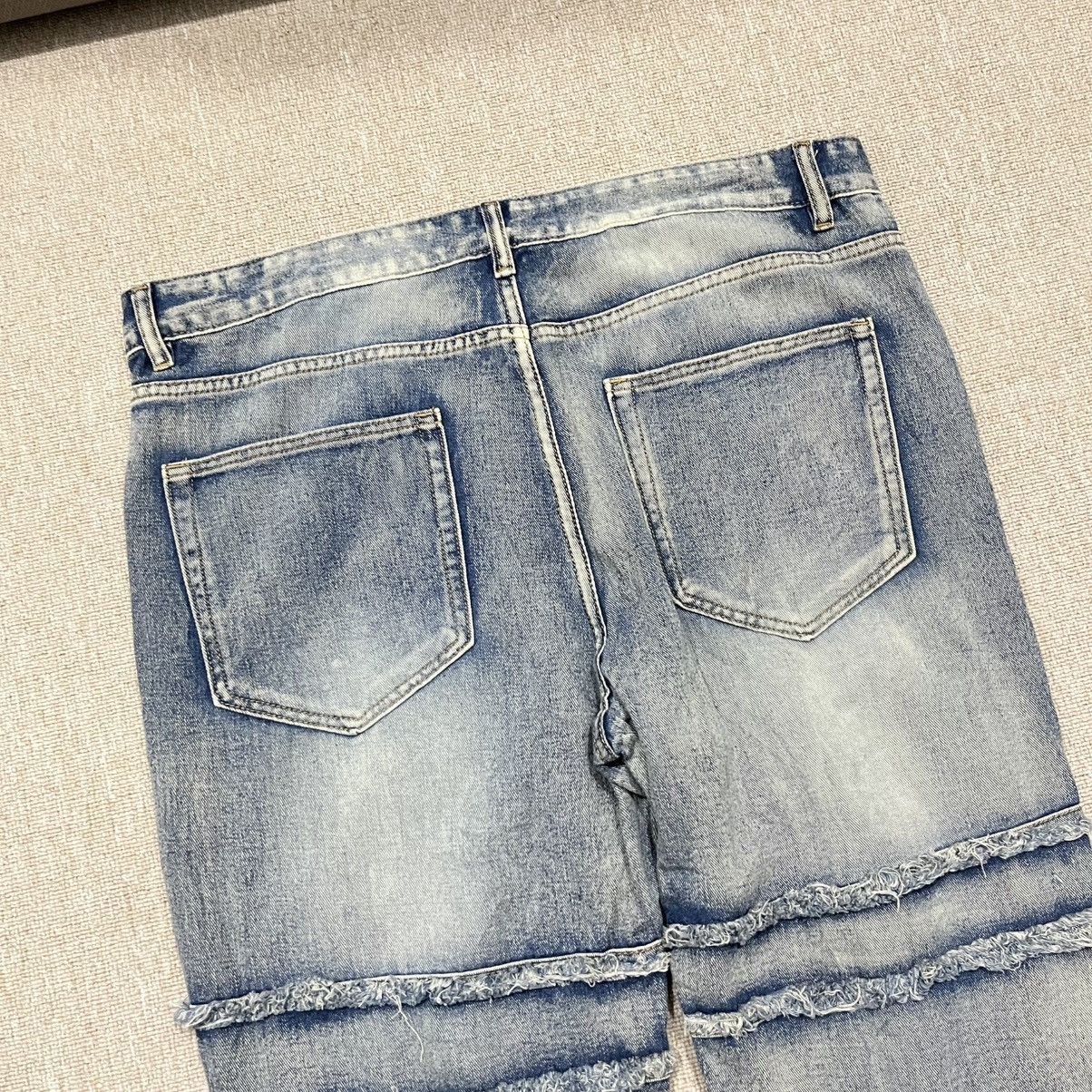 Hysteric Glamour Horizontal Distressed HG Inspired Jeans Size US 38 / EU 54 - 11 Thumbnail