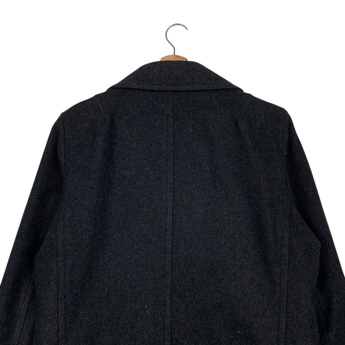 Japanese Brand Back Number Double Breasted Coat Size US L / EU 52-54 / 3 - 8 Thumbnail