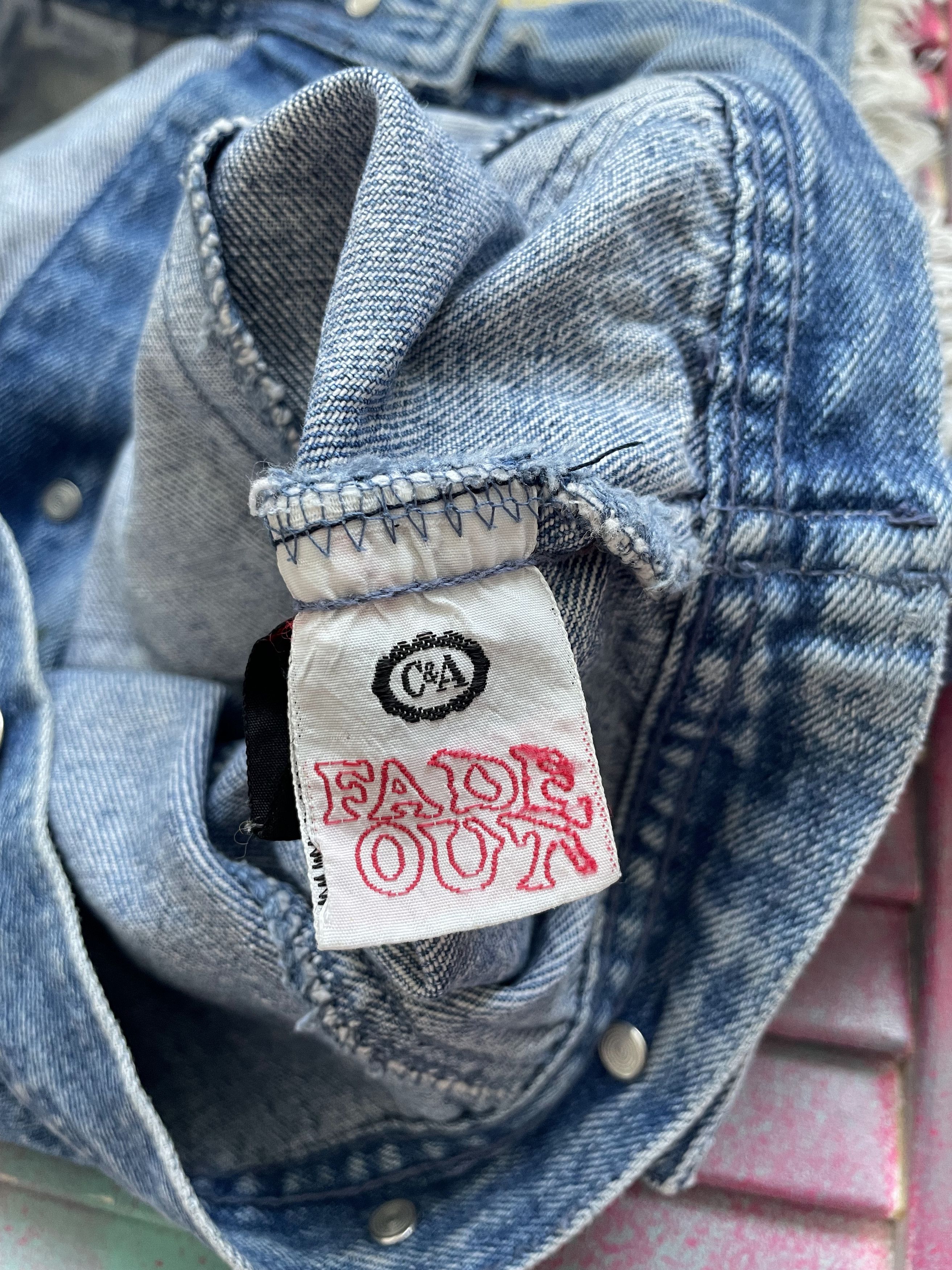 Band Tees Vintage 90s Running Wild Rock Band Metal Denim Vest Size US S / EU 44-46 / 1 - 7 Thumbnail