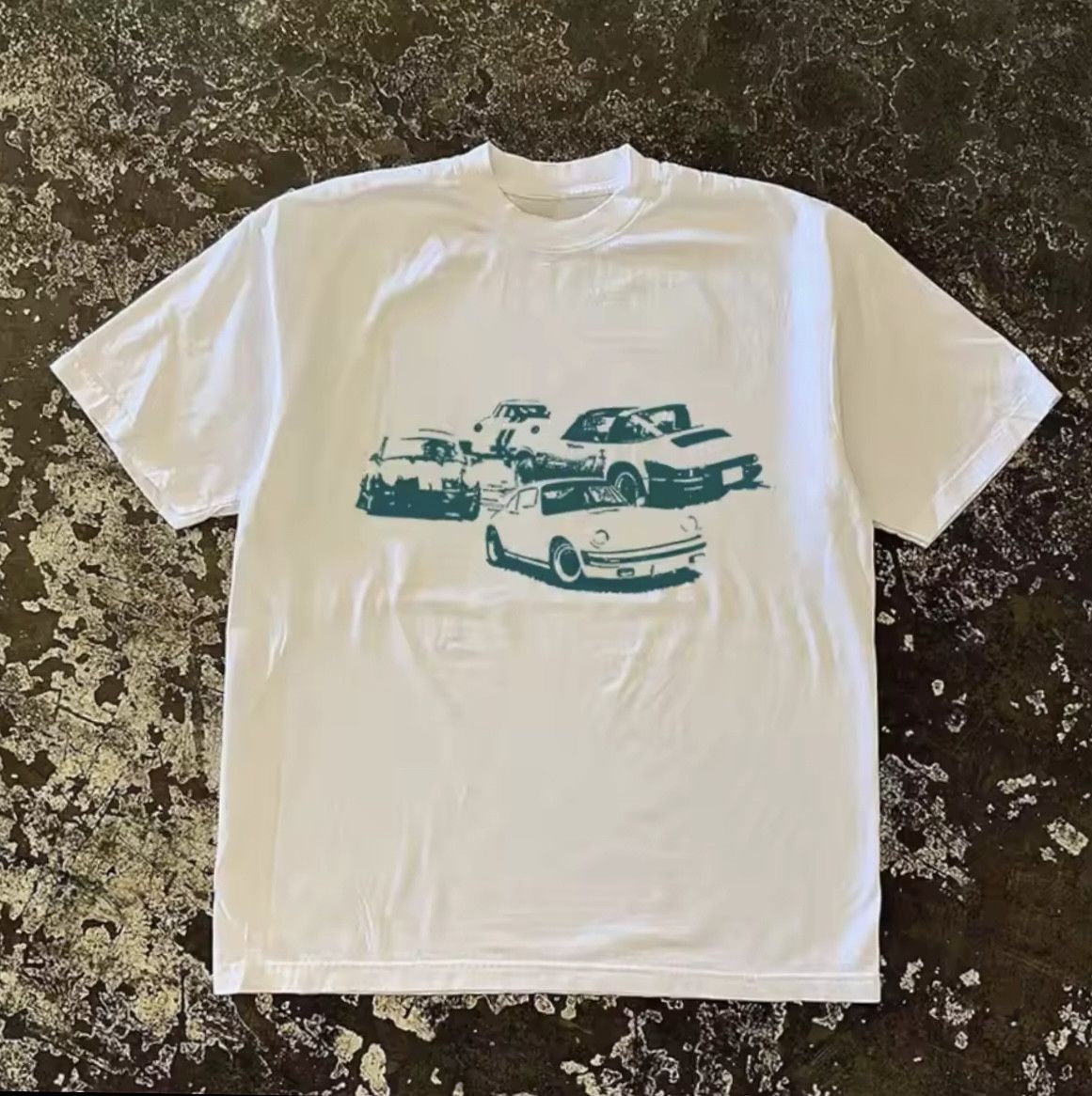 Japanese Brand Streetwear Vintage Antique Sport Car Short Sleeve T-Shirt Size US L / EU 52-54 / 3 - 1 Thumbnail