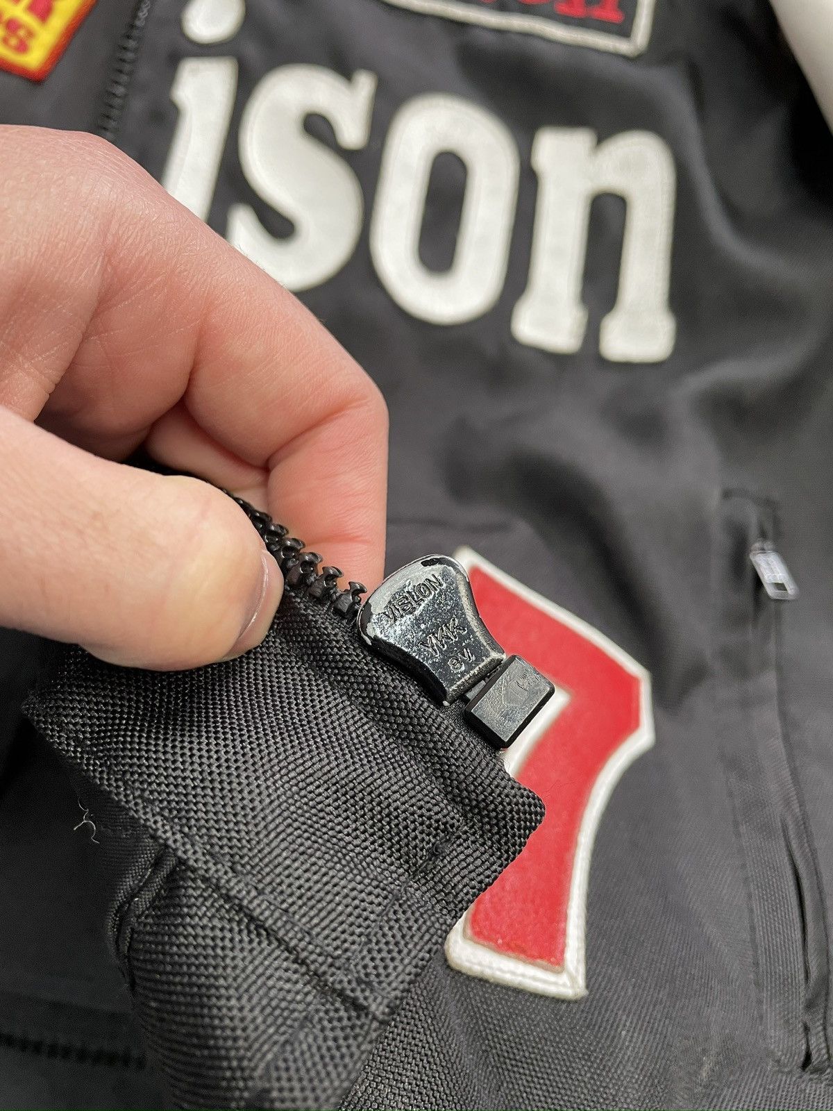 Other Harrison “Dark Devil” Racing Jacket — Nylon & Leather Hybrid Size US L / EU 52-54 / 3 - 24 Thumbnail