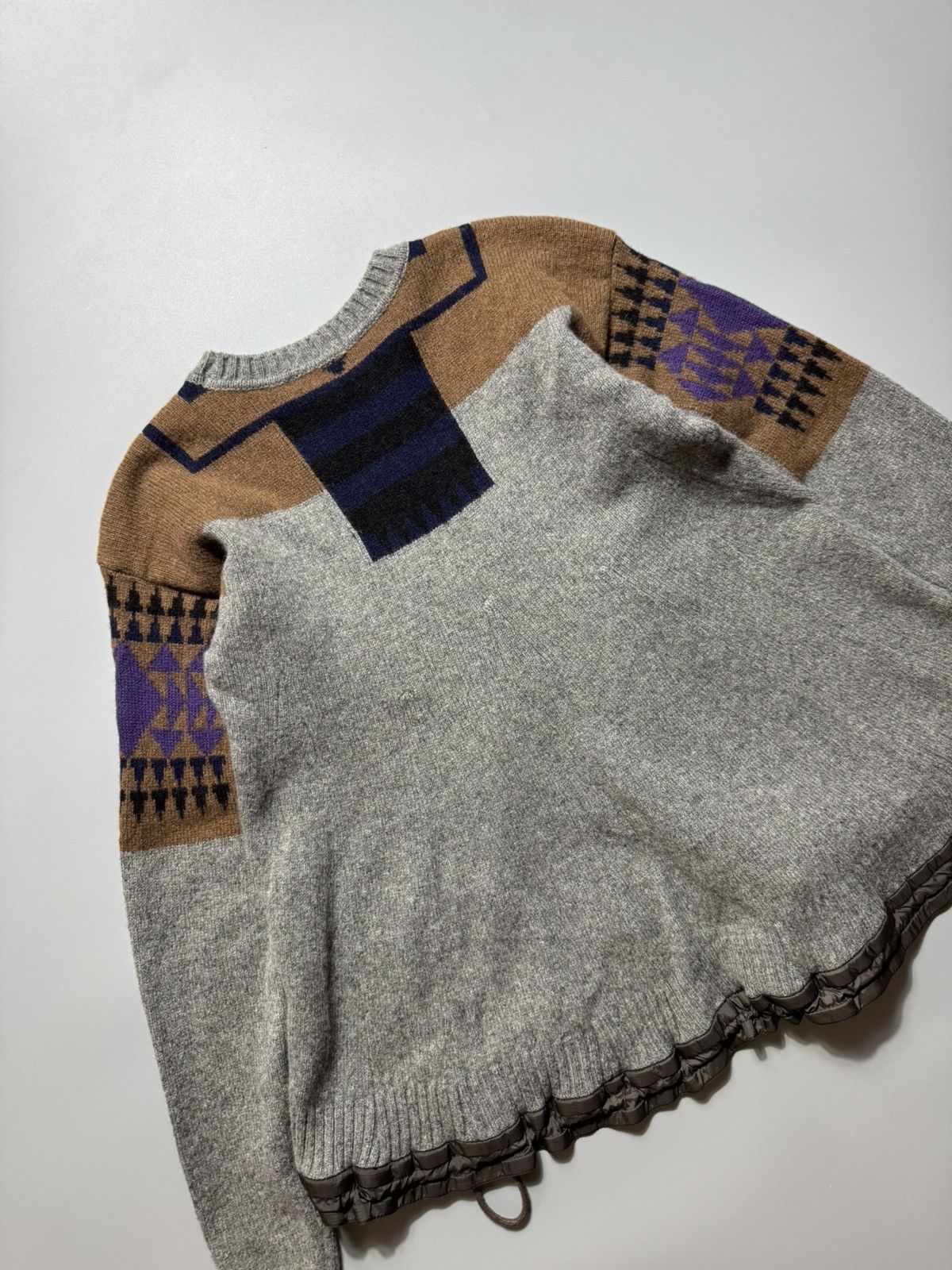 Sacai Sacai Luck - Knit Sweatshirt Size M / US 6-8 / IT 42-44 - 6 Thumbnail