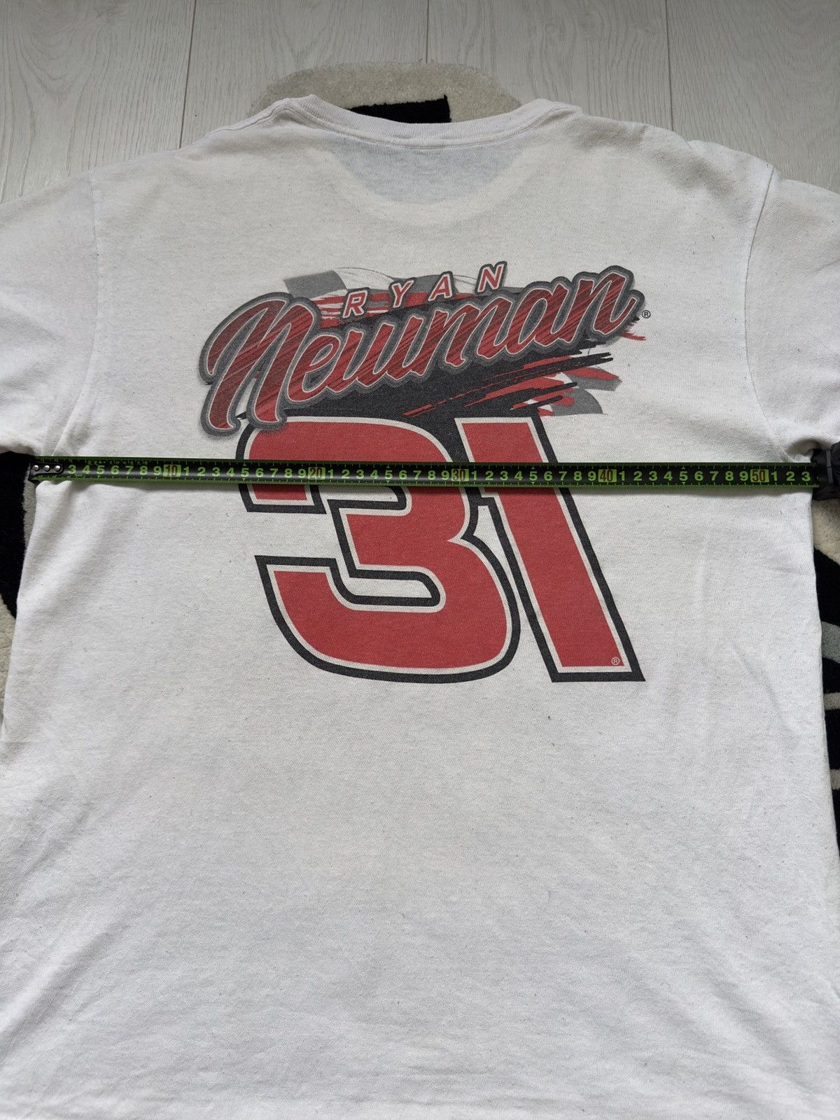 NASCAR × Vintage NASCAR Vintage Tee - White Size US L / EU 52-54 / 3 - 8 Thumbnail