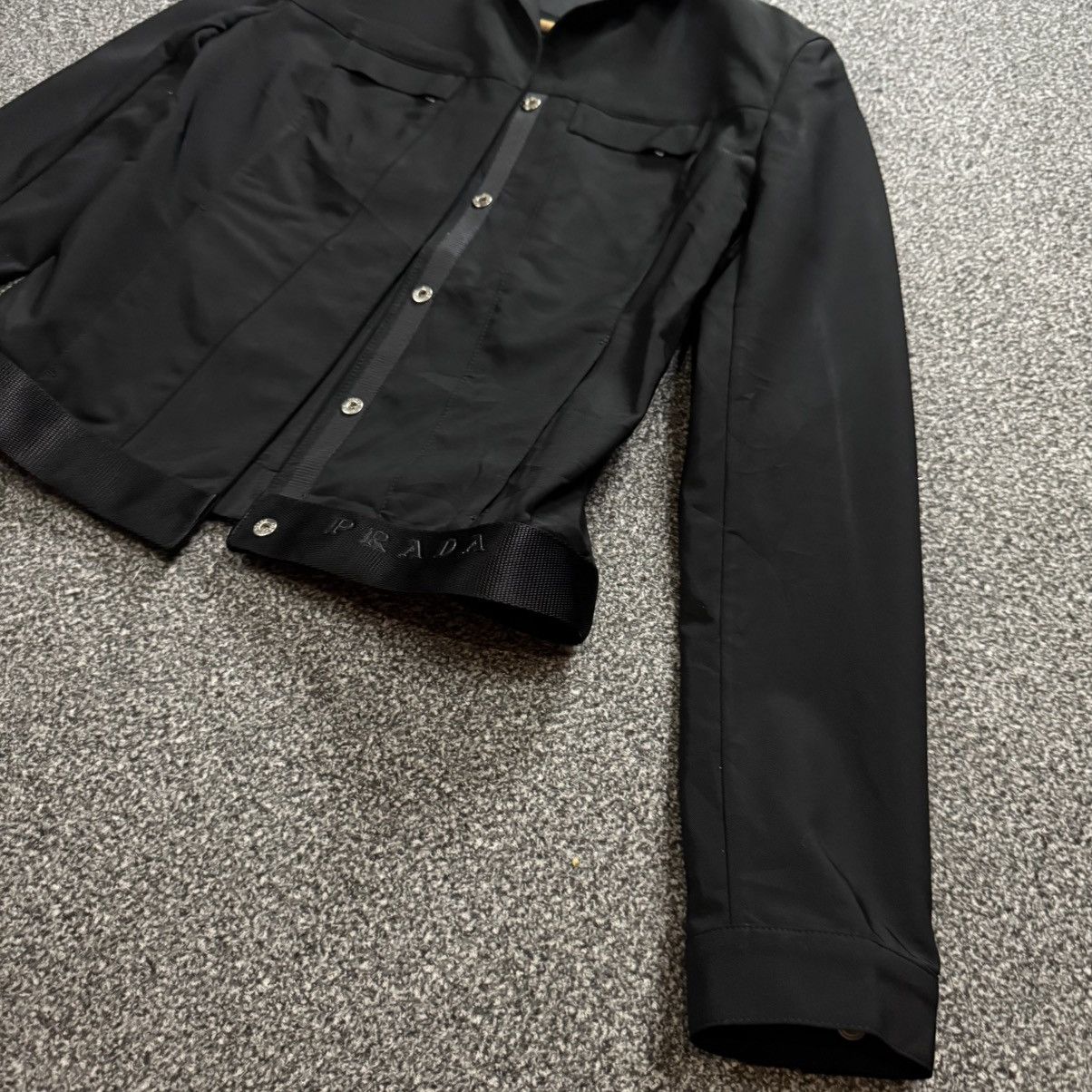 Prada 🔥🔥 1999 Prada Cropped Nylon Jacket Rick Owens style Size S / US 4 / IT 40 - 5 Thumbnail