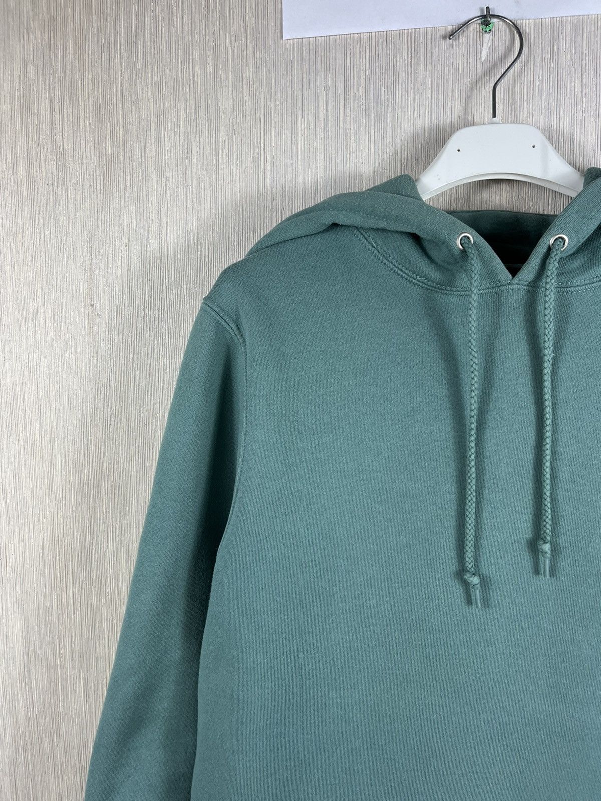 Stussy × Vintage Vintage Stussy basic y2k hoodie sweatshirt sea green rare Size US S / EU 44-46 / 1 - 4 Thumbnail