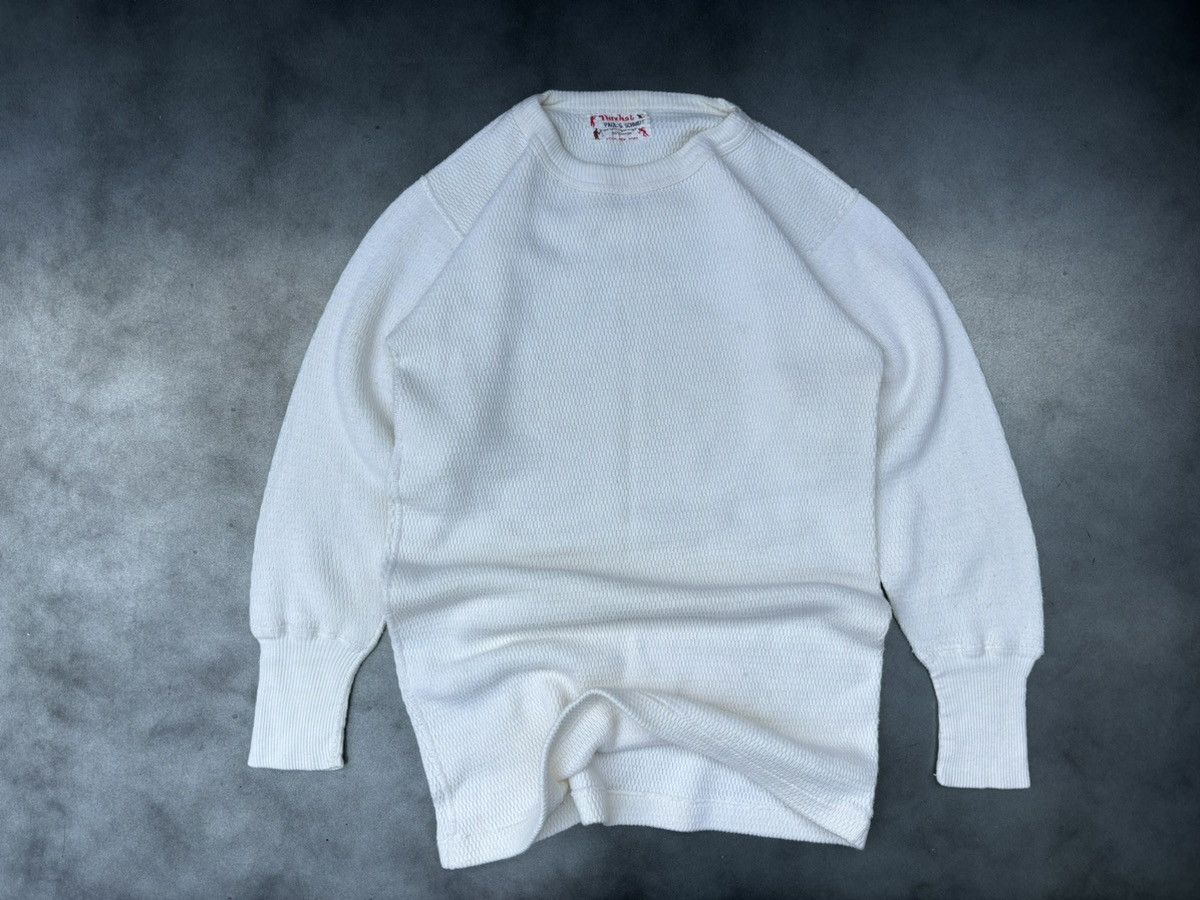 Vintage 1950s Thermal Longsleeve True Vintage Utica Duxbak 1940s Men Size US S / EU 44-46 / 1 - 14 Thumbnail
