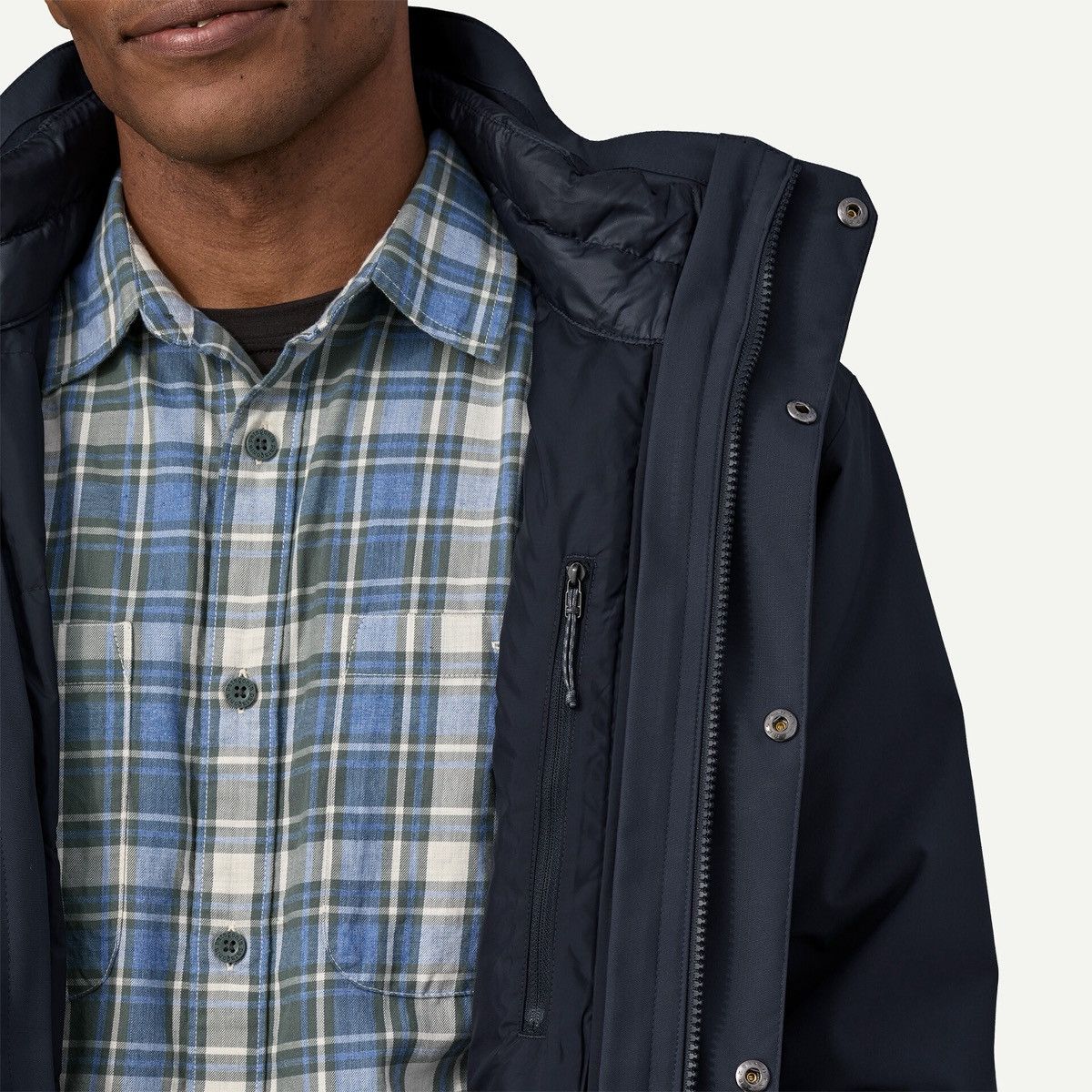 Patagonia 🇺🇸 Patagonia Tres 3-in-1 Parka H2NO Rain Jacket Puffer Jacket Size US L / EU 52-54 / 3 - 4 Thumbnail