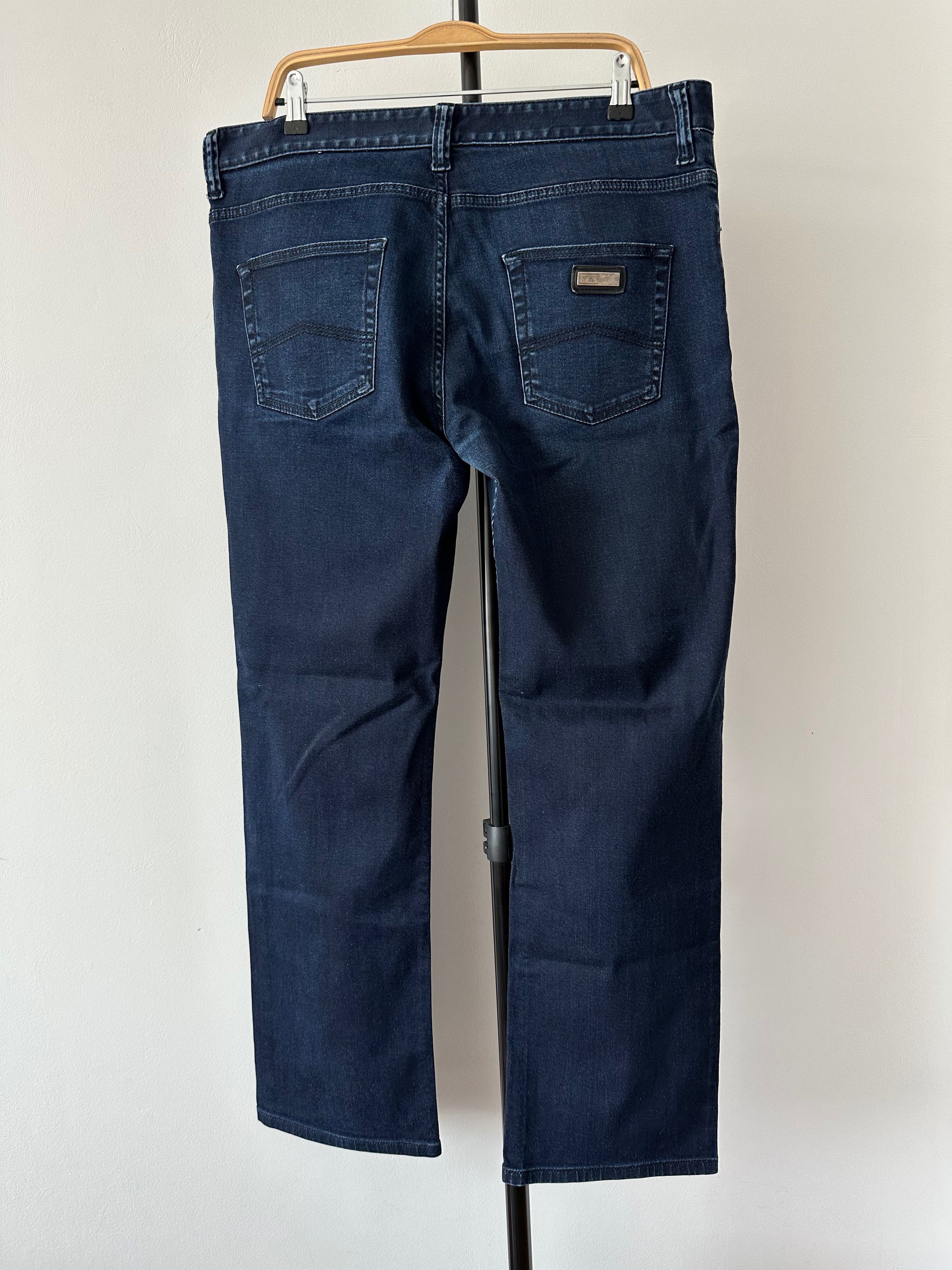 Armani Collezioni Armani Collezioni Indaco J15 Stretch denim pants indigo blue Size US 36 / EU 52 - 9 Thumbnail