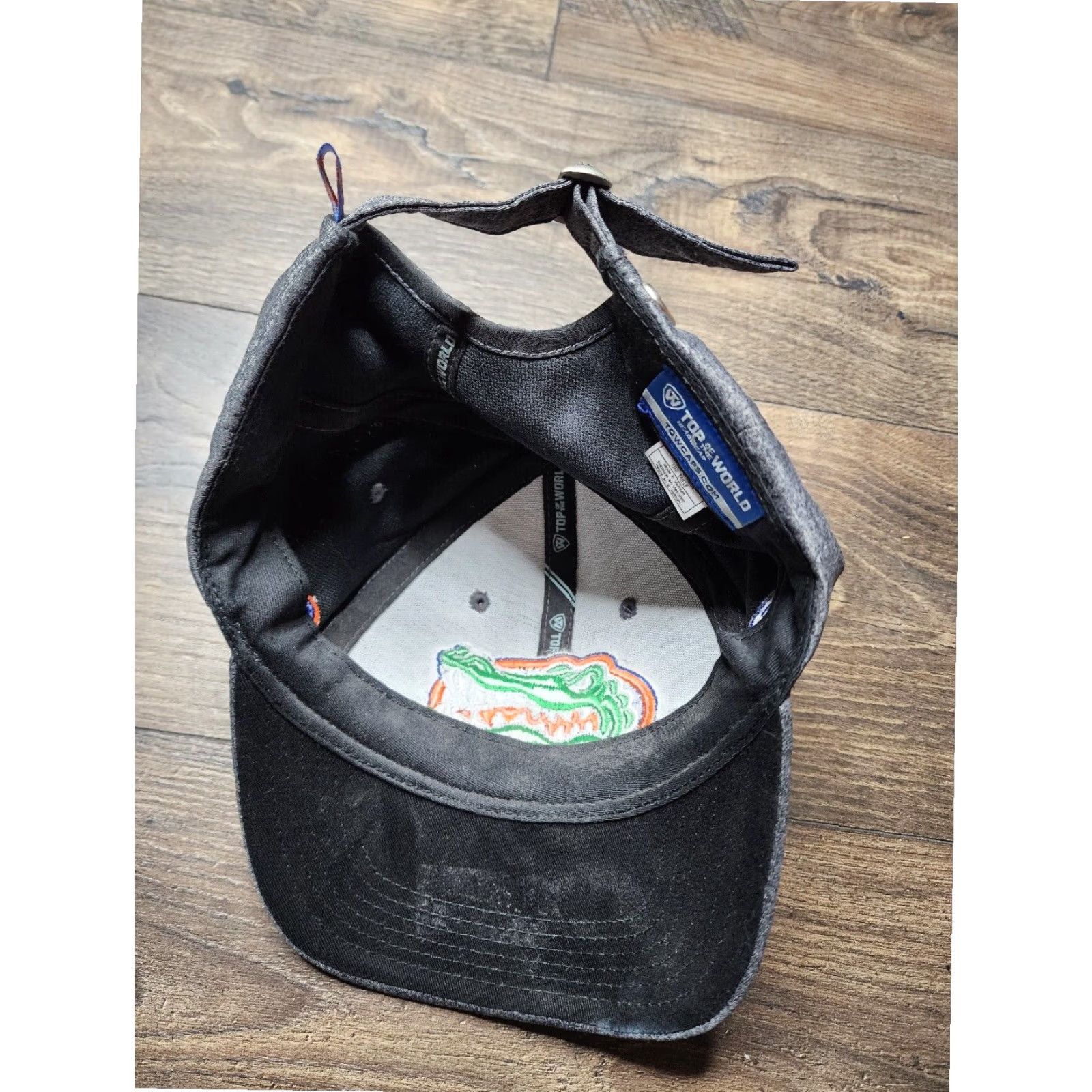 Top Of The World Top of the World Florida Gators Grey Adjustable Dad Cap Hat Mens Gray Size US M / EU 48-50 / 2 - 4 Thumbnail