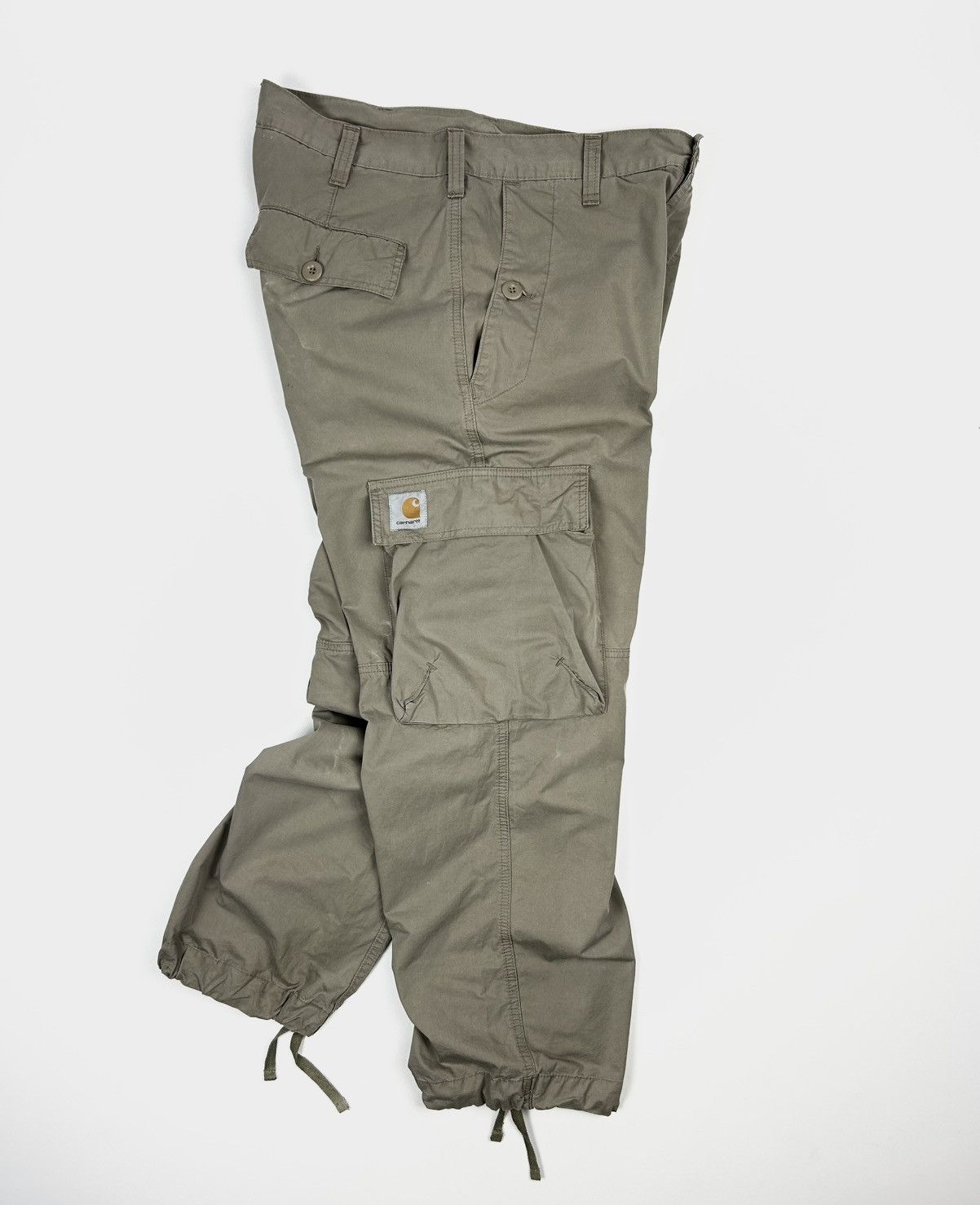 Carhartt × Vintage vintage Carhartt cargo lear pant Size US 33 - 1 Thumbnail