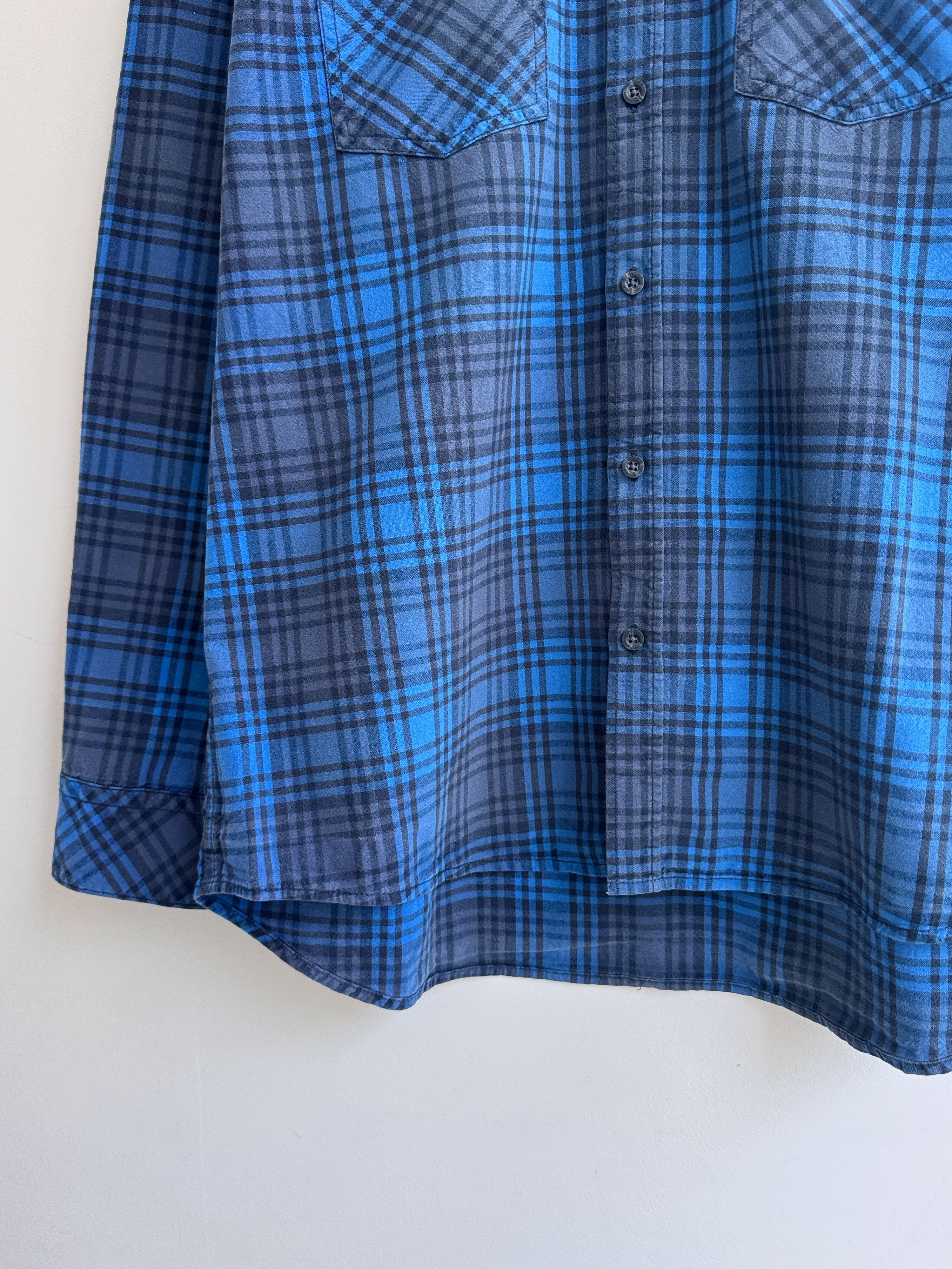 Quiksilver Quiksilver Blue Plaid Shirt Size US L / EU 52-54 / 3 - 3 Thumbnail