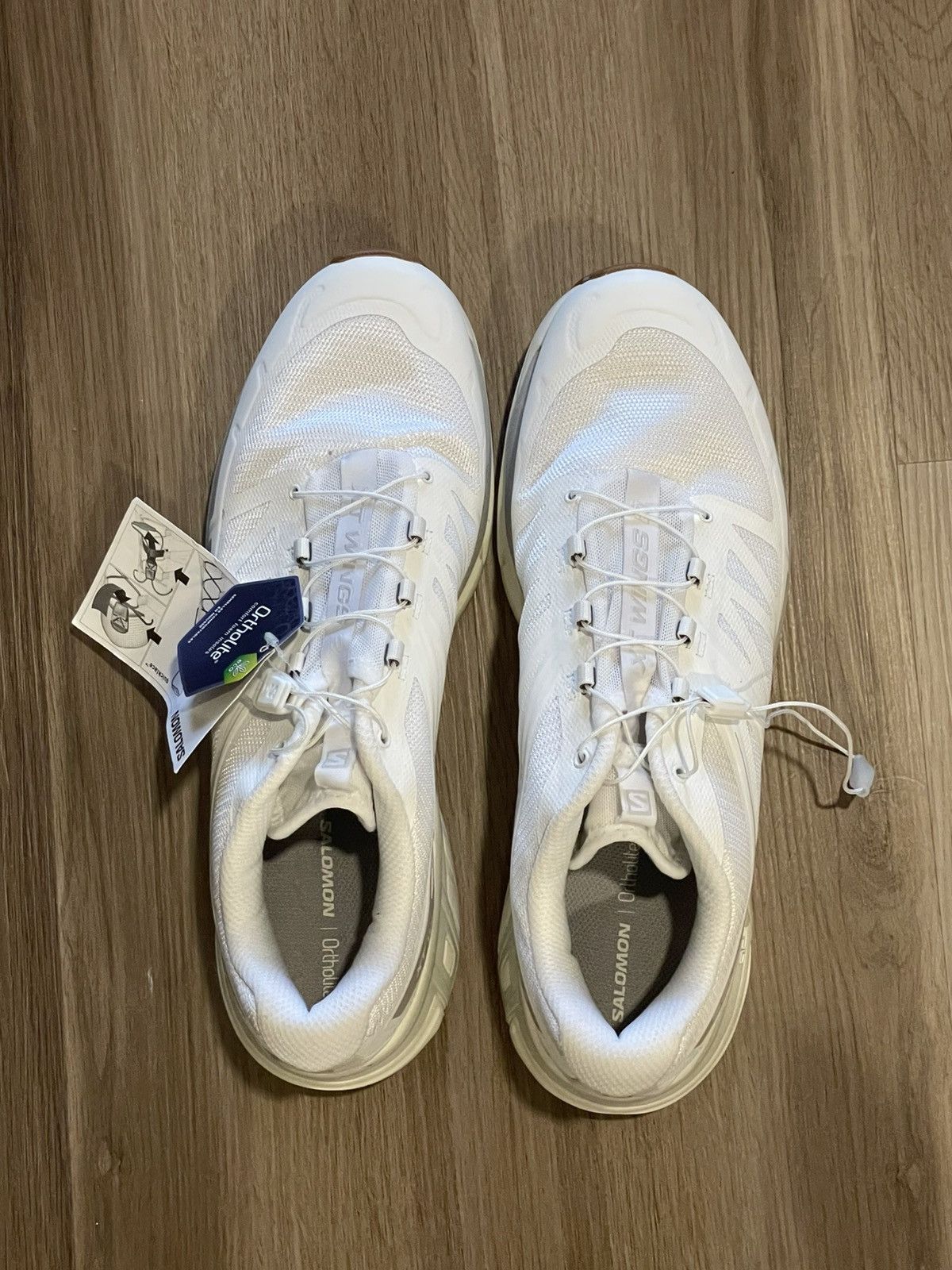 Salomon NEW Salomon XT-Wings 2 White Beige Size 13 Men's Size US 13 / EU 46 - 4 Thumbnail