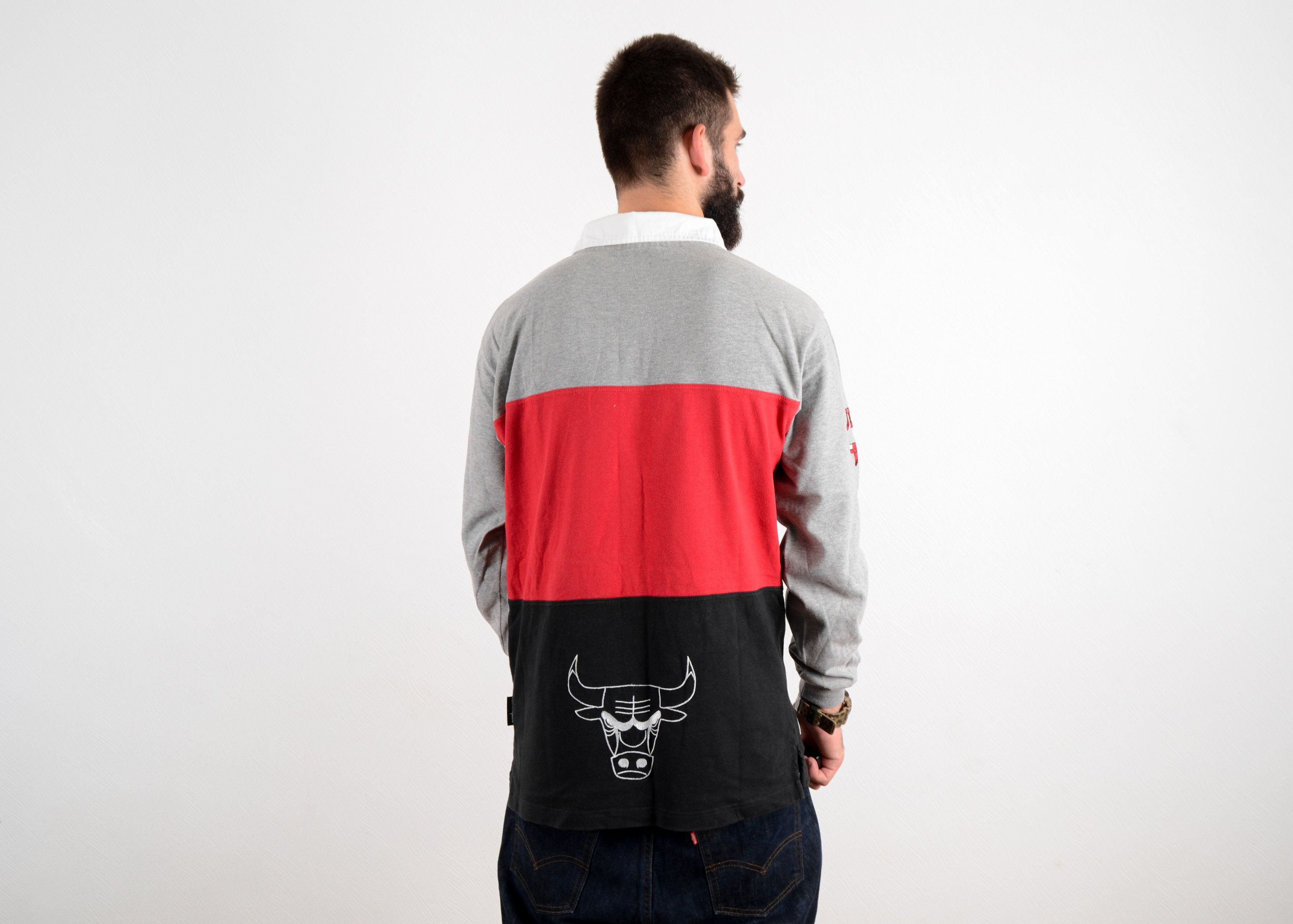NBA Vintage NBA Champion Chicago Bulls Longsleeve Polo T Shirt S Size US S / EU 44-46 / 1 - 3 Thumbnail