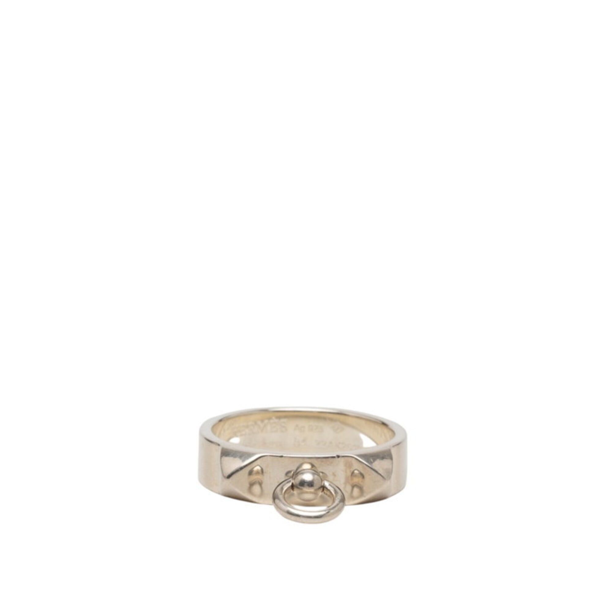 Hermes Hermes Collier de Chien Ring, Size 54, SV925 Silver, Women's. Size ONE SIZE - 1 Thumbnail