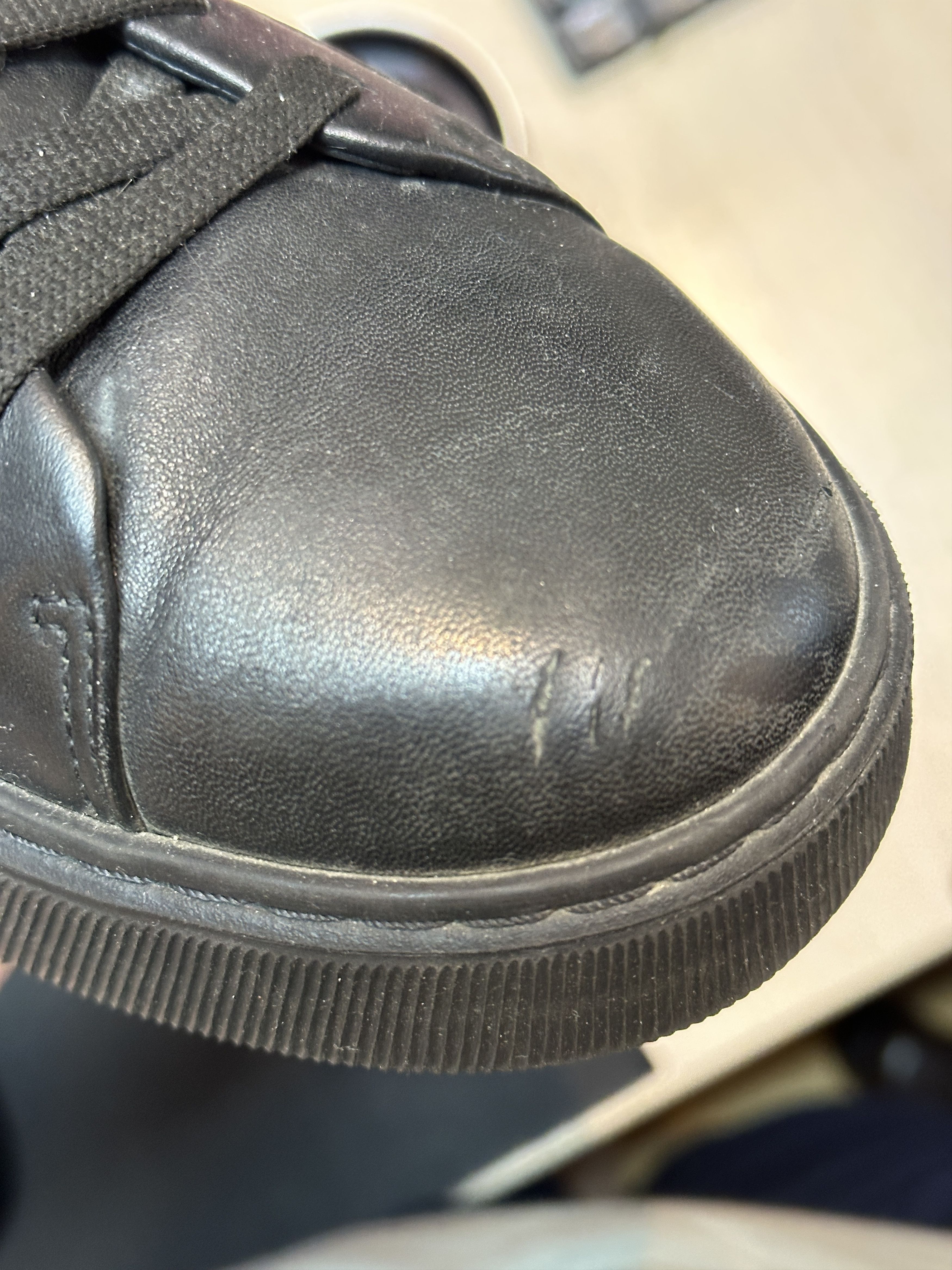 Bally Men's Leather Sneakers Bally Maxim Black US Size 10D Size US 10 / EU 43 - 14 Thumbnail