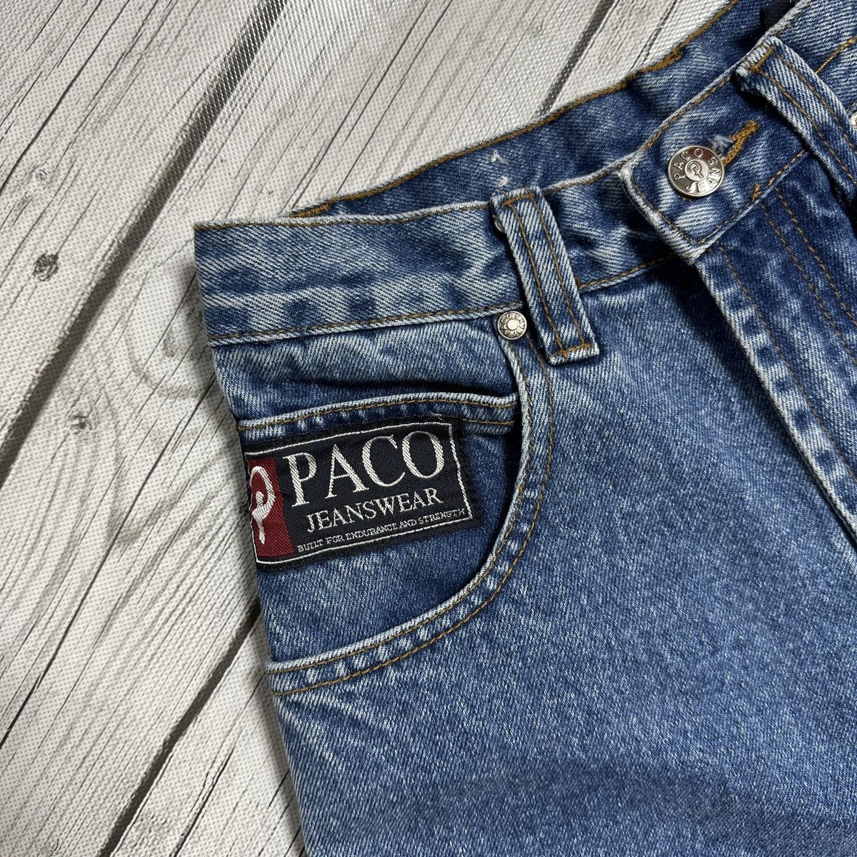 Vintage Vintage Paco jeans Size 24" / US 00 / IT 34 - 4 Thumbnail