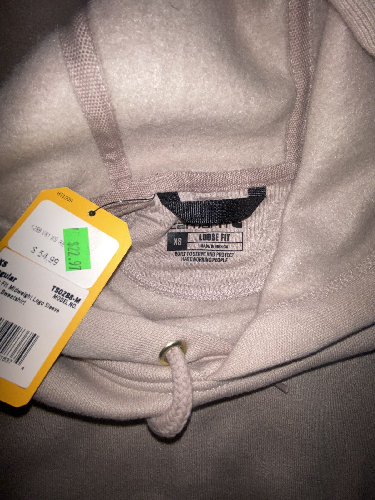 Carhartt Pink Carhartt Hoodie Size XS / US 0-2 / IT 36-38 - 3 Thumbnail
