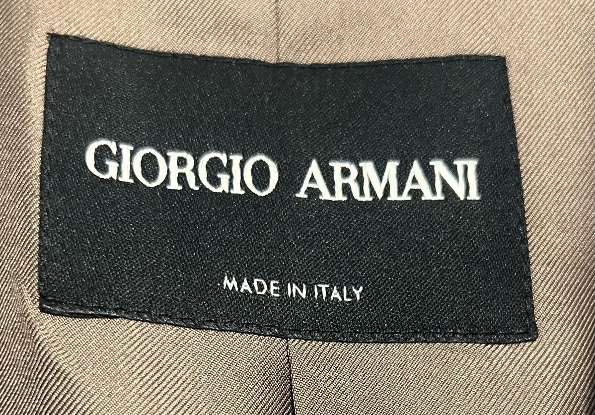 Giorgio Armani Authentic Giorgio Armani made in Italy herringbone pattern Size L / US 10 / IT 46 - 3 Thumbnail