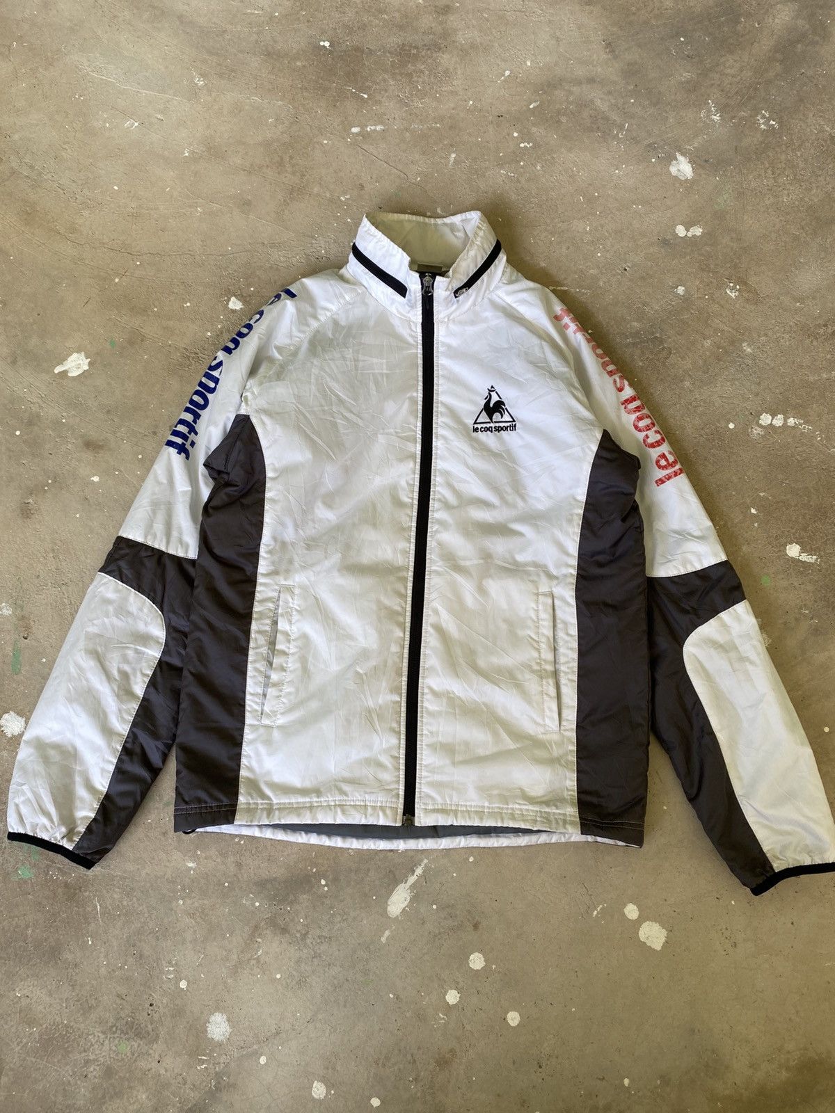 Le Coq Sportif Vintage Le Coq Sportif Spellout Track Jacket Size US M / EU 48-50 / 2 - 1 Thumbnail