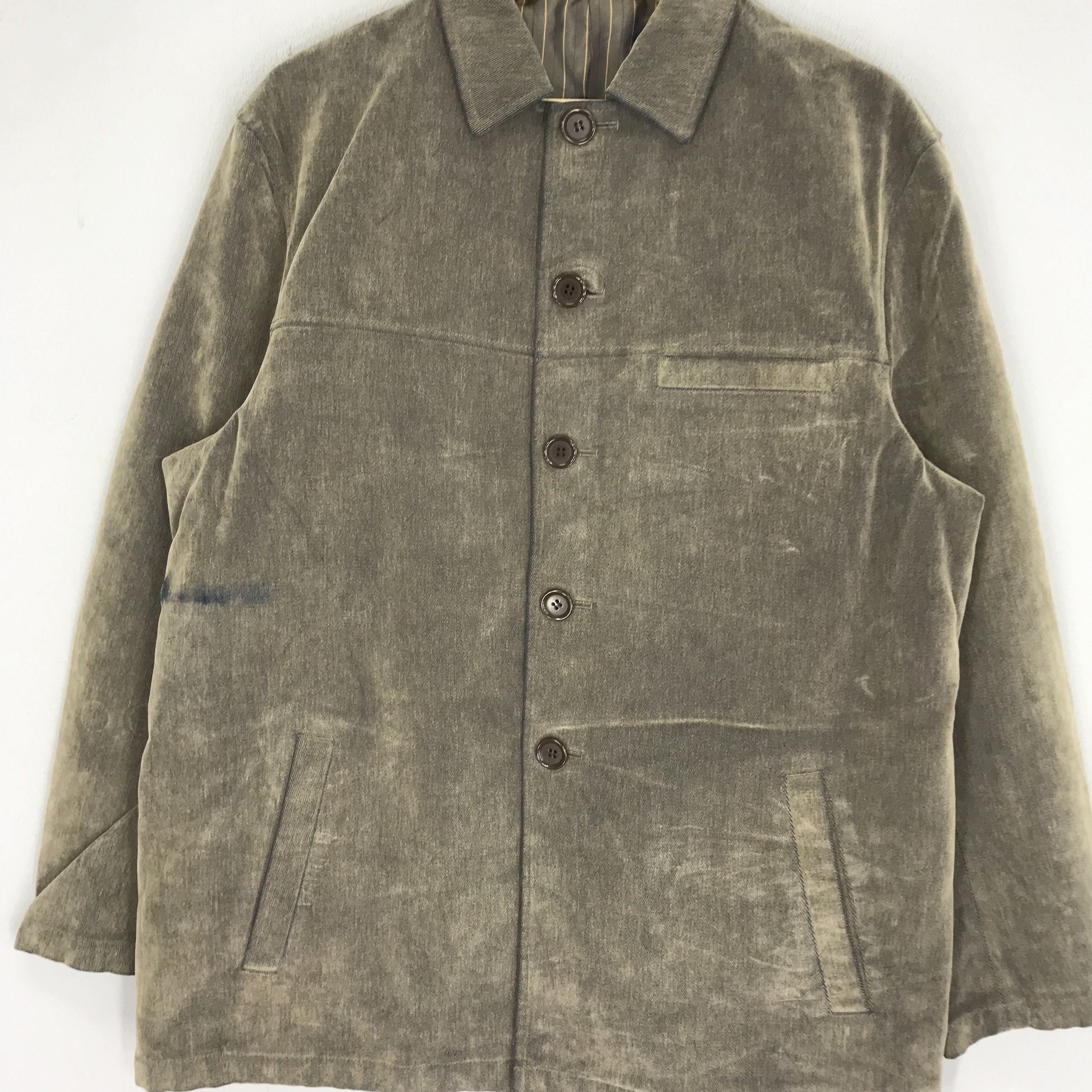Chaps Ralph Lauren Vintage 90's Chaps Ralph Lauren Velvet Worker Jacket Size US L / EU 52-54 / 3 - 4 Thumbnail