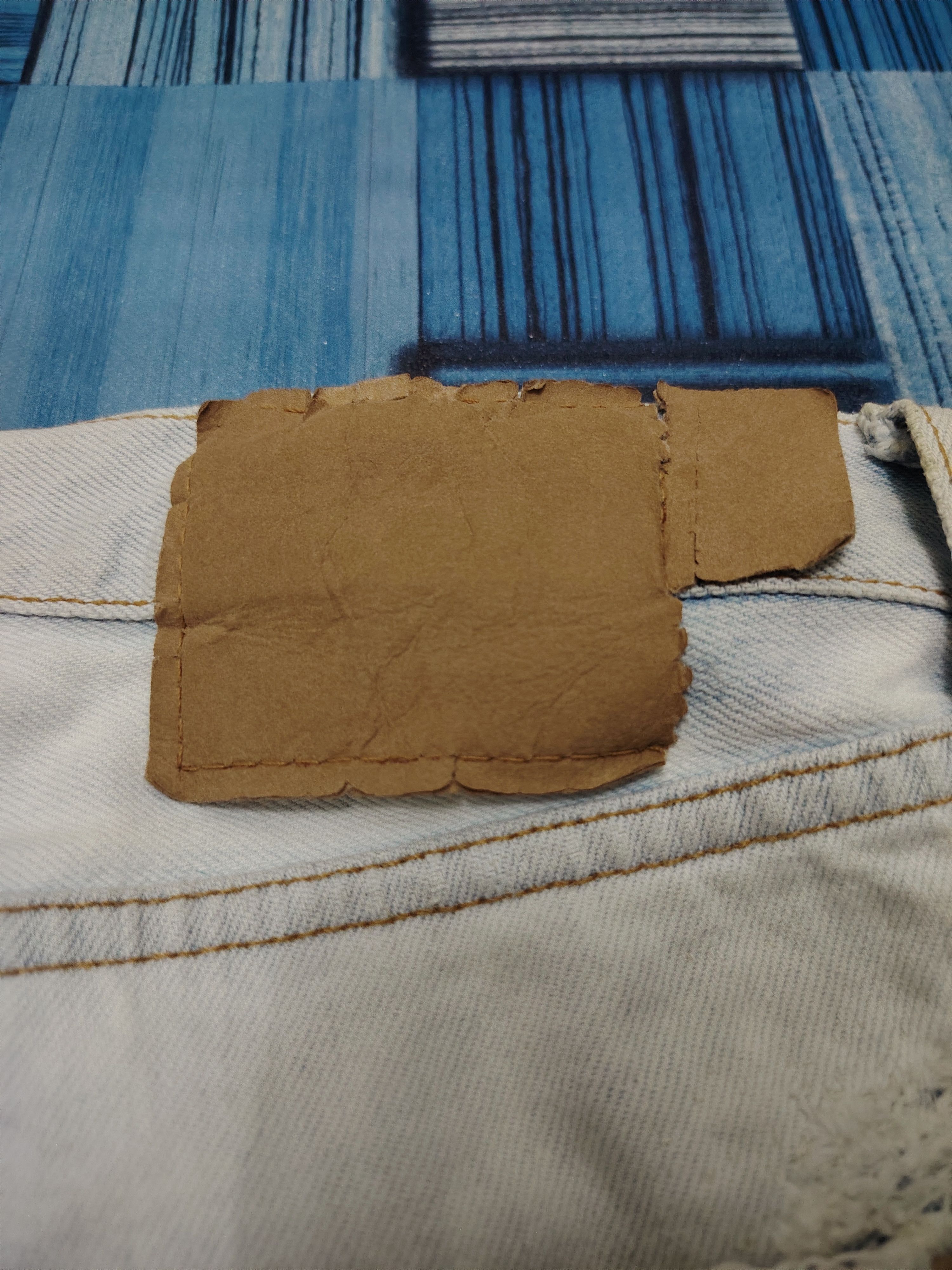Levi's Thrashed Acid Washed Vtg Levi's 501 Button 553 made in usa Size US 30 / EU 46 - 23 Thumbnail