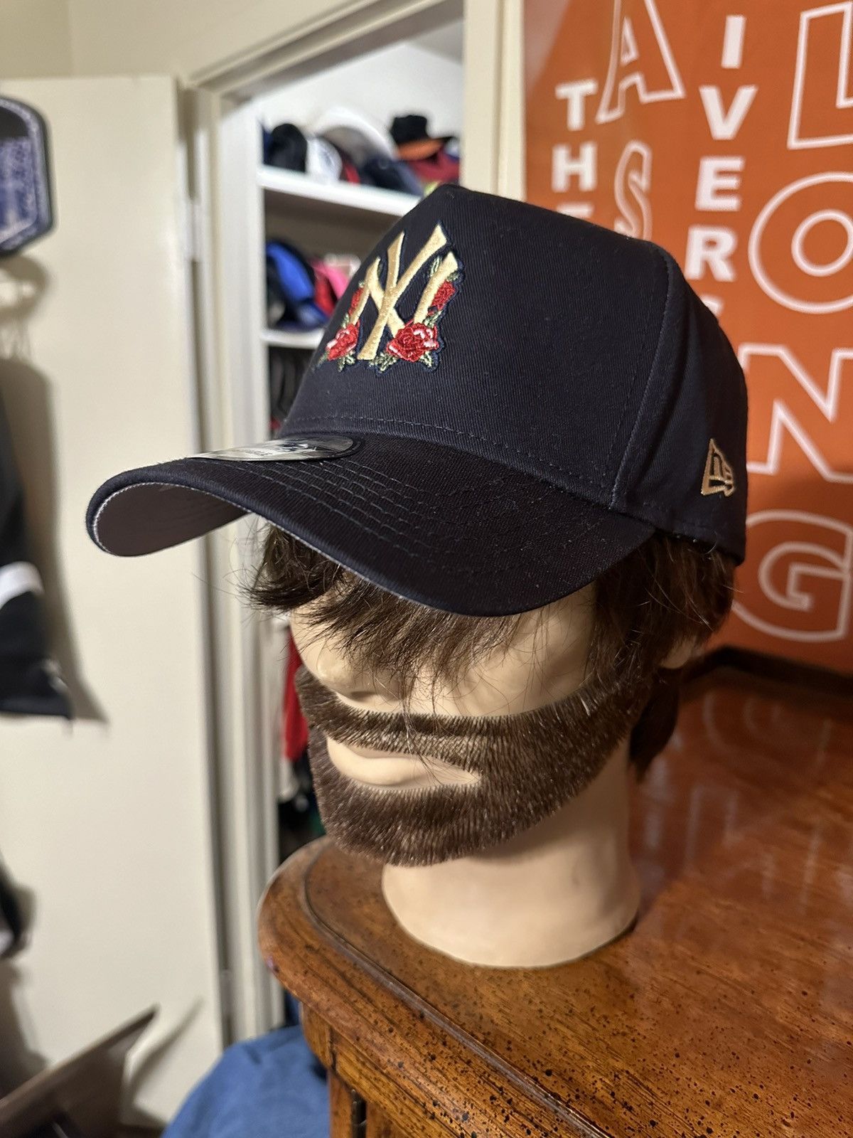 MLB × New Era × Vintage Vintage New Era MLB New York Yankees “floral logo” hat 00s Size ONE SIZE - 6 Thumbnail