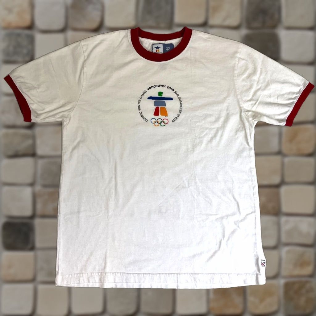 Vintage VINTAGE HBC T-Shirt Men Vancouver 2010 Olympic Winter Games White 100% Cotton Size M Size US M / EU 48-50 / 2 - 1 Thumbnail