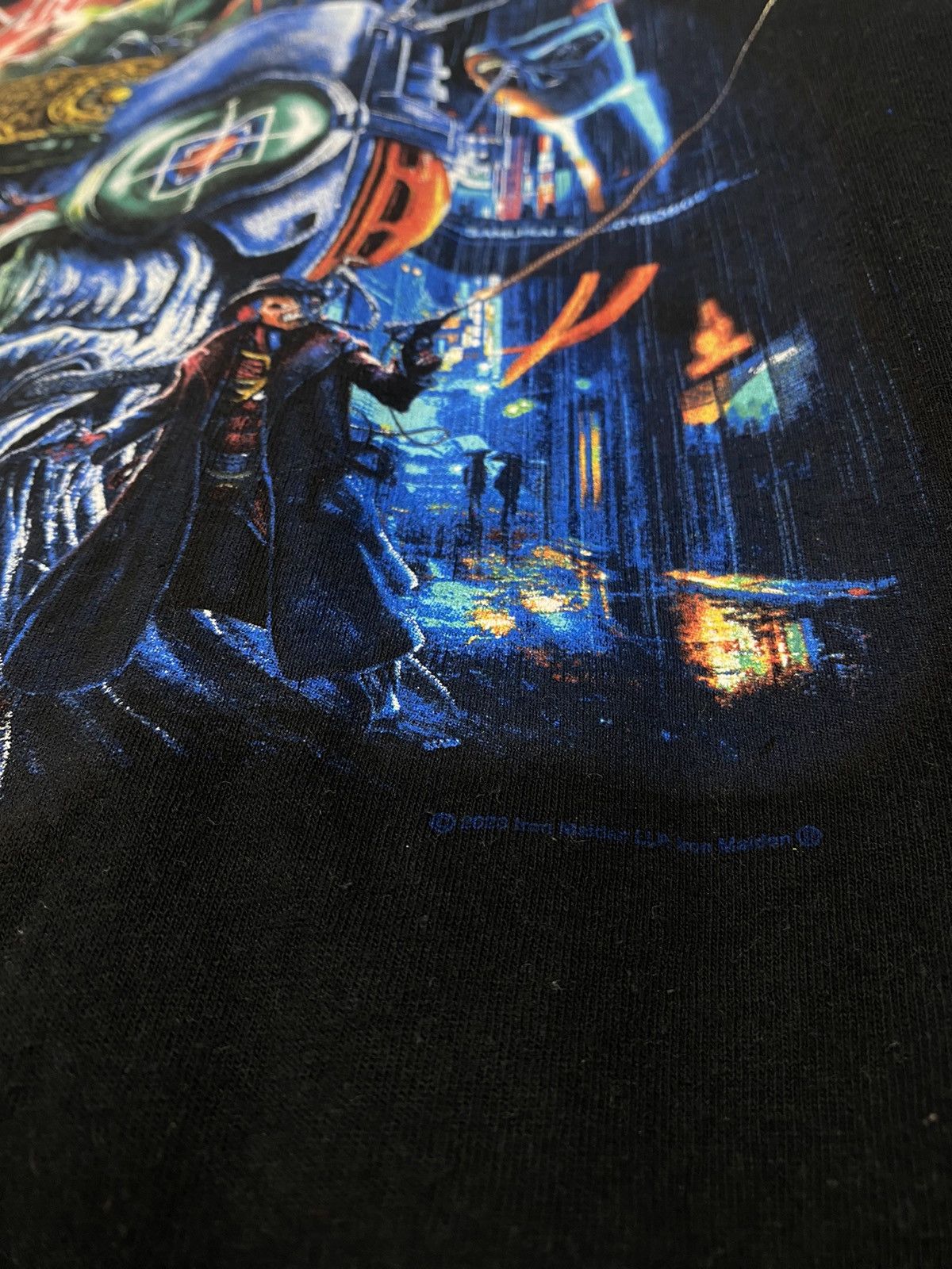 Band Tees Iron Maiden The Future Past Tour 2023 Tee rare y2k Size US L / EU 52-54 / 3 - 5 Thumbnail