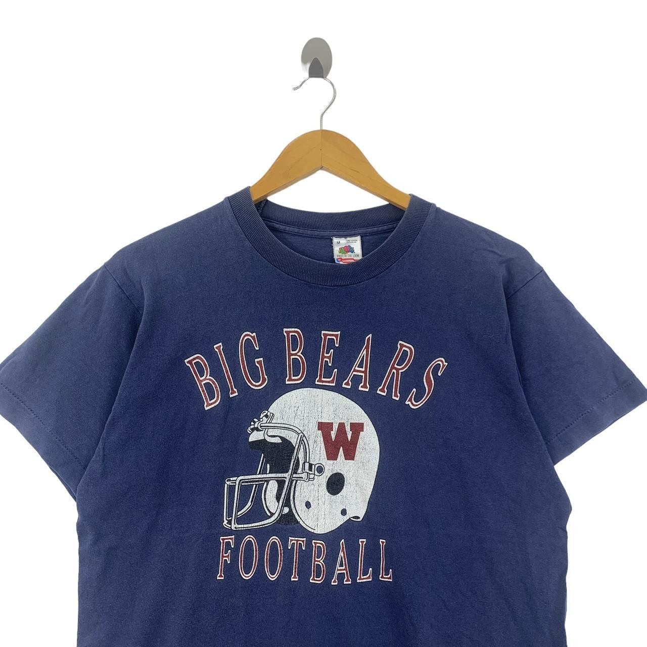 Vintage Vintage 90’ NHL WASEDA BIG BEARS Football Tee Shirt Top Size US M / EU 48-50 / 2 - 2 Thumbnail