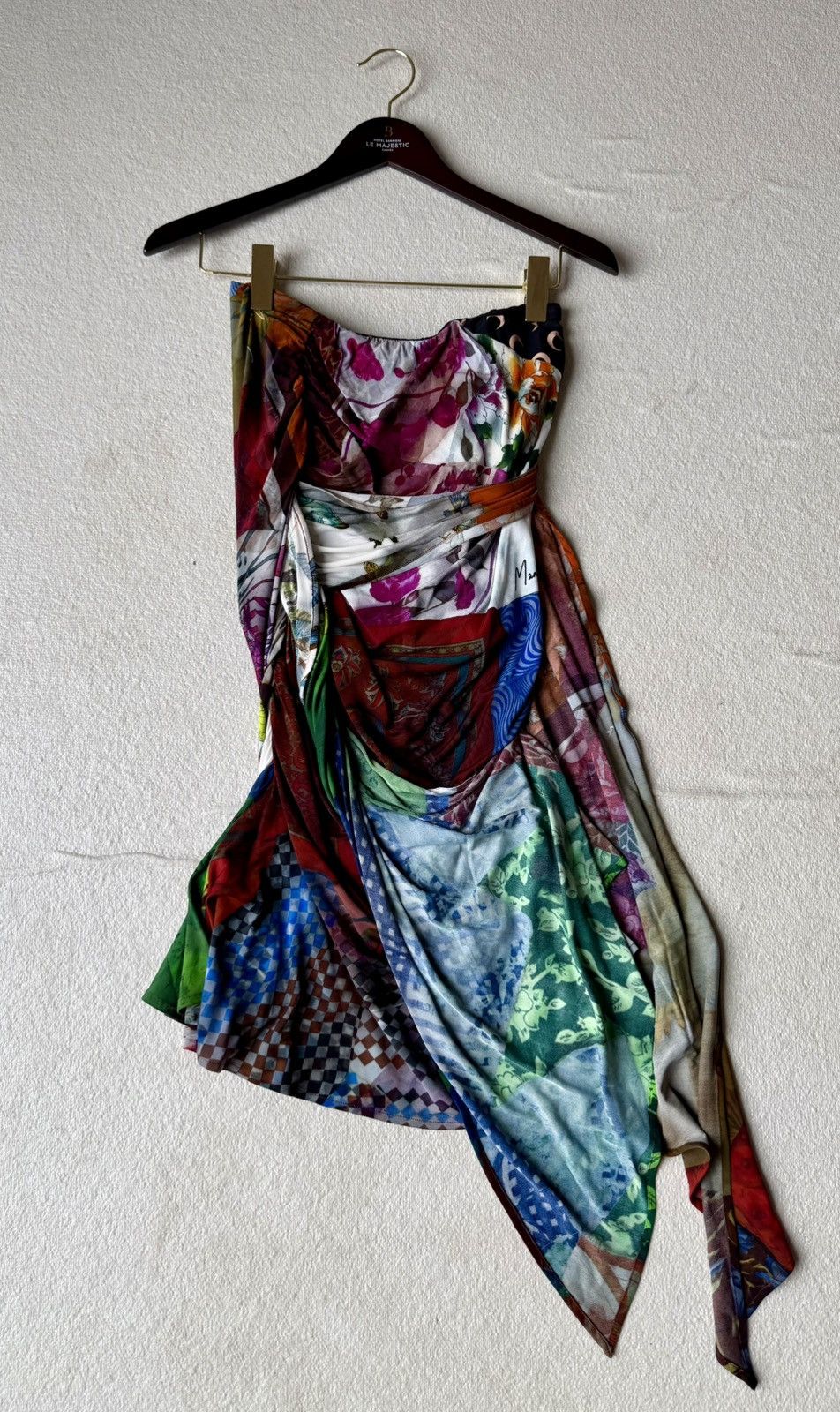 Marine Serre Marine Serre Jersey Body Shelter Draped Skirt Size 25" / US 0 / IT 36 - 1 Thumbnail