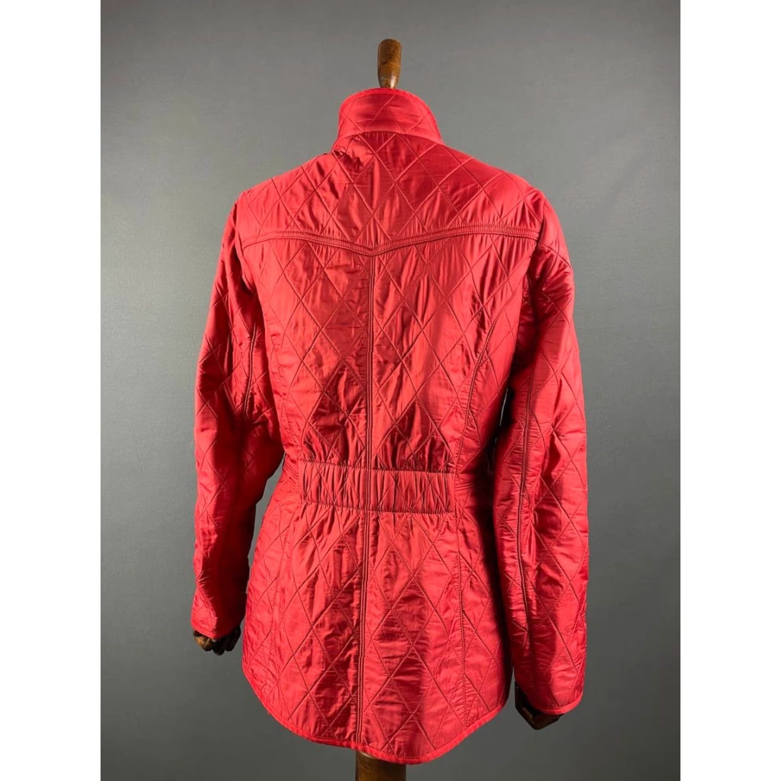 Barbour Barbour Jacket Womens Size 40 Red Long Sleeve Full Zip Pockets 40 Barbour Womens Jacket Red Long Sleeve Zip Pockets Regular Fit Adult Womens Size S / US 4 / IT 40 - 2 Thumbnail