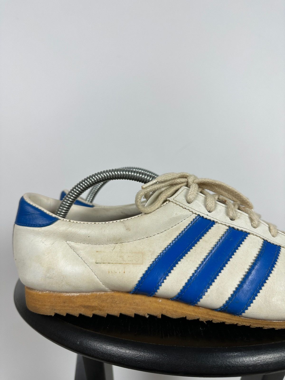 Adidas 1970-80s Adidas Rom Leather Sneakers Made In Austria Size US 9 / EU 42 - 12 Thumbnail