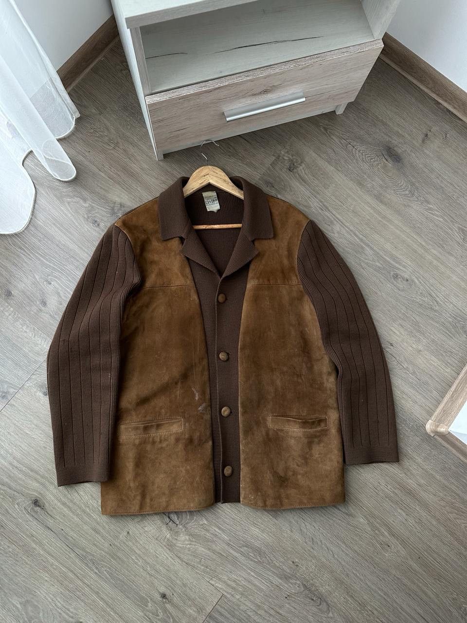 Japanese Brand × Vintage Vetements Confezioni ESCO KLEIDRAG Leather Distressed Jacket Size US M / EU 48-50 / 2 - 1 Thumbnail