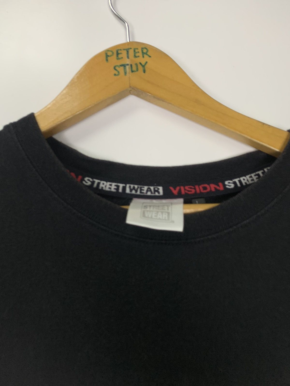 Vintage Vintage Vision Streetwear Pocket t-shirt Size US L / EU 52-54 / 3 - 4 Thumbnail