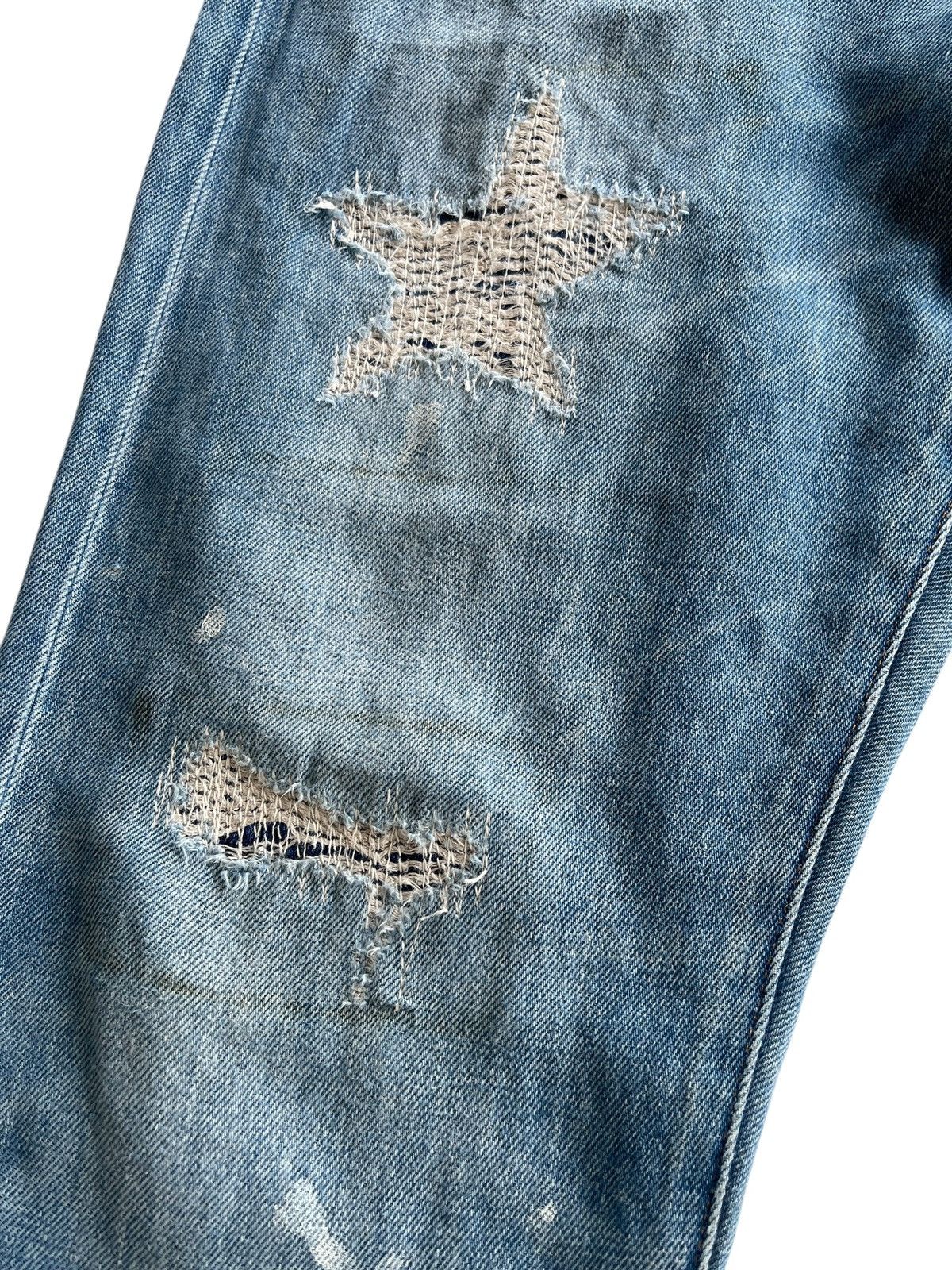 Japanese Brand M-2009 Distressed Denim Japan Size US 32 / EU 48 - 10 Thumbnail