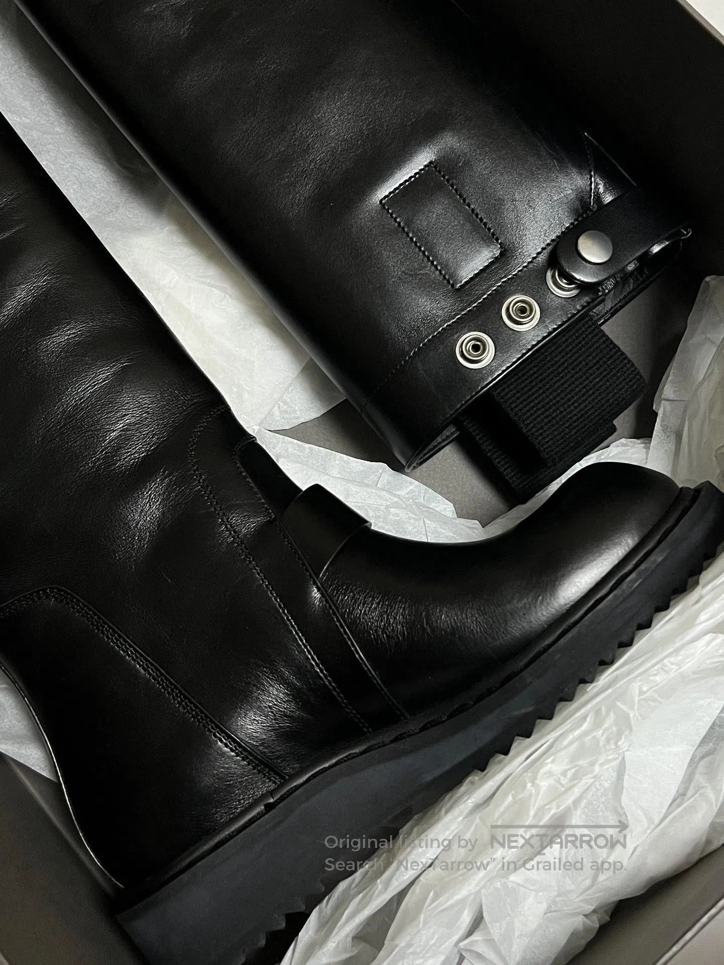 Rick Owens Rick Owens Anthem Jack Boots. Size US 4 / IT 34 - 7 Thumbnail