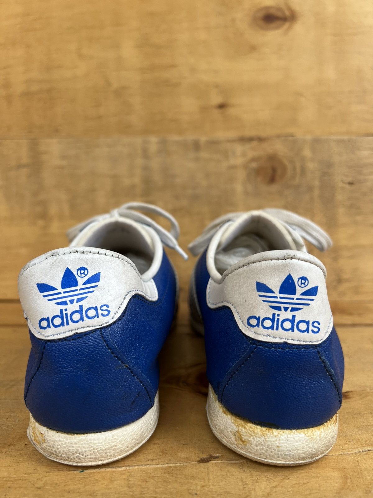 Adidas × Vintage VTG ADIDAS BLUE STRIKE MADE IN FRANCE SNEAKERS Size US 7 / EU 40 - 8 Thumbnail