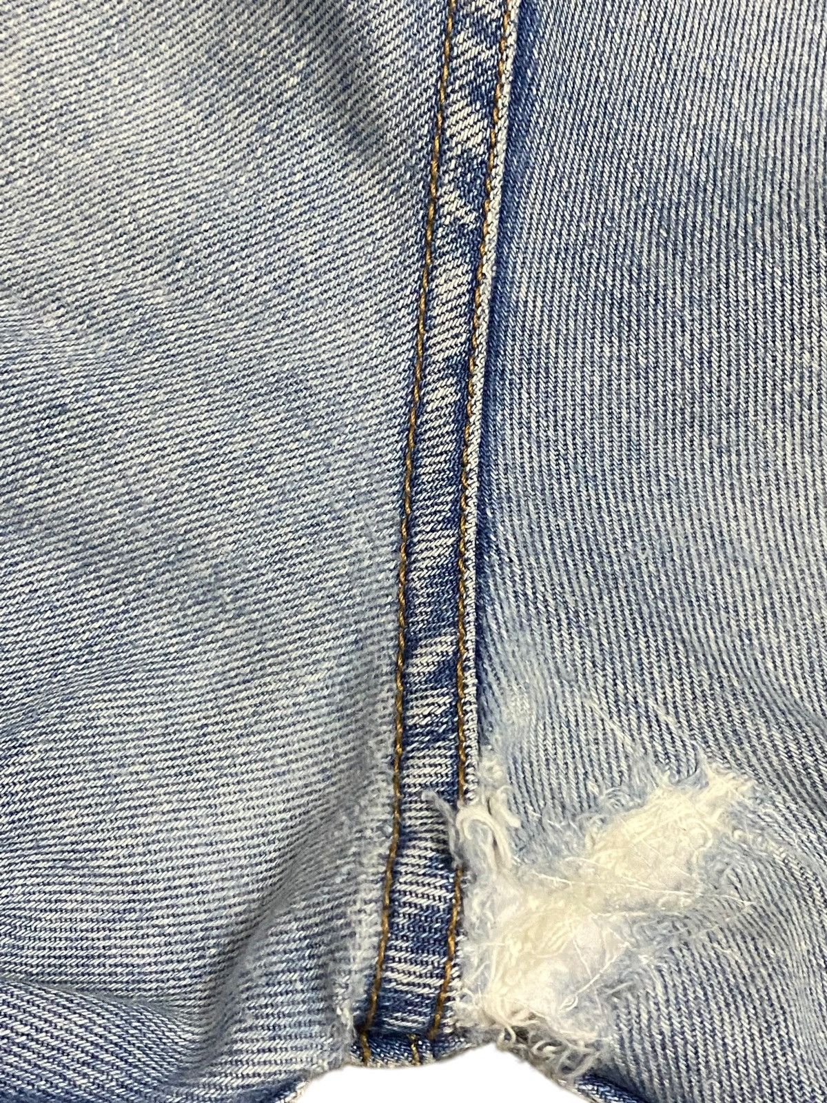 Levi's Vintage 1990 Levis550 Faded Wash Distressed Fit Jeans Size US 35 - 12 Thumbnail