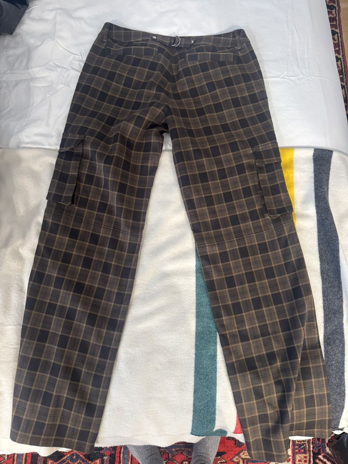 Miaou Plaid low rise trouser Size 30" / US 8 / IT 44 - 4 Thumbnail