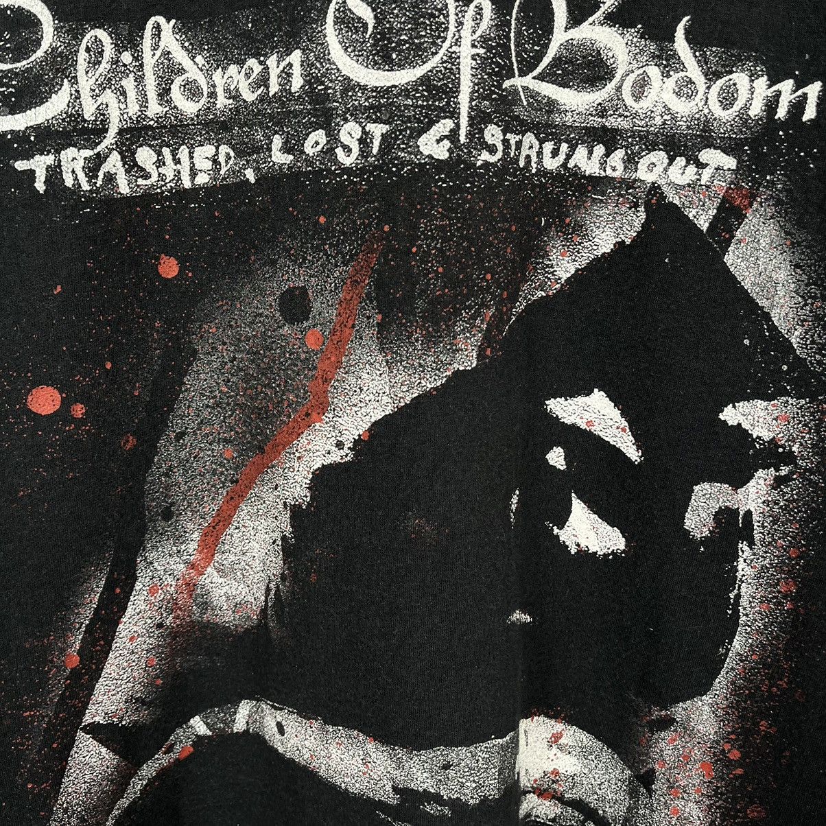 Band Tees Vintage Children of Bodom trashed lost and strungout tee 00s Size US M / EU 48-50 / 2 - 11 Thumbnail